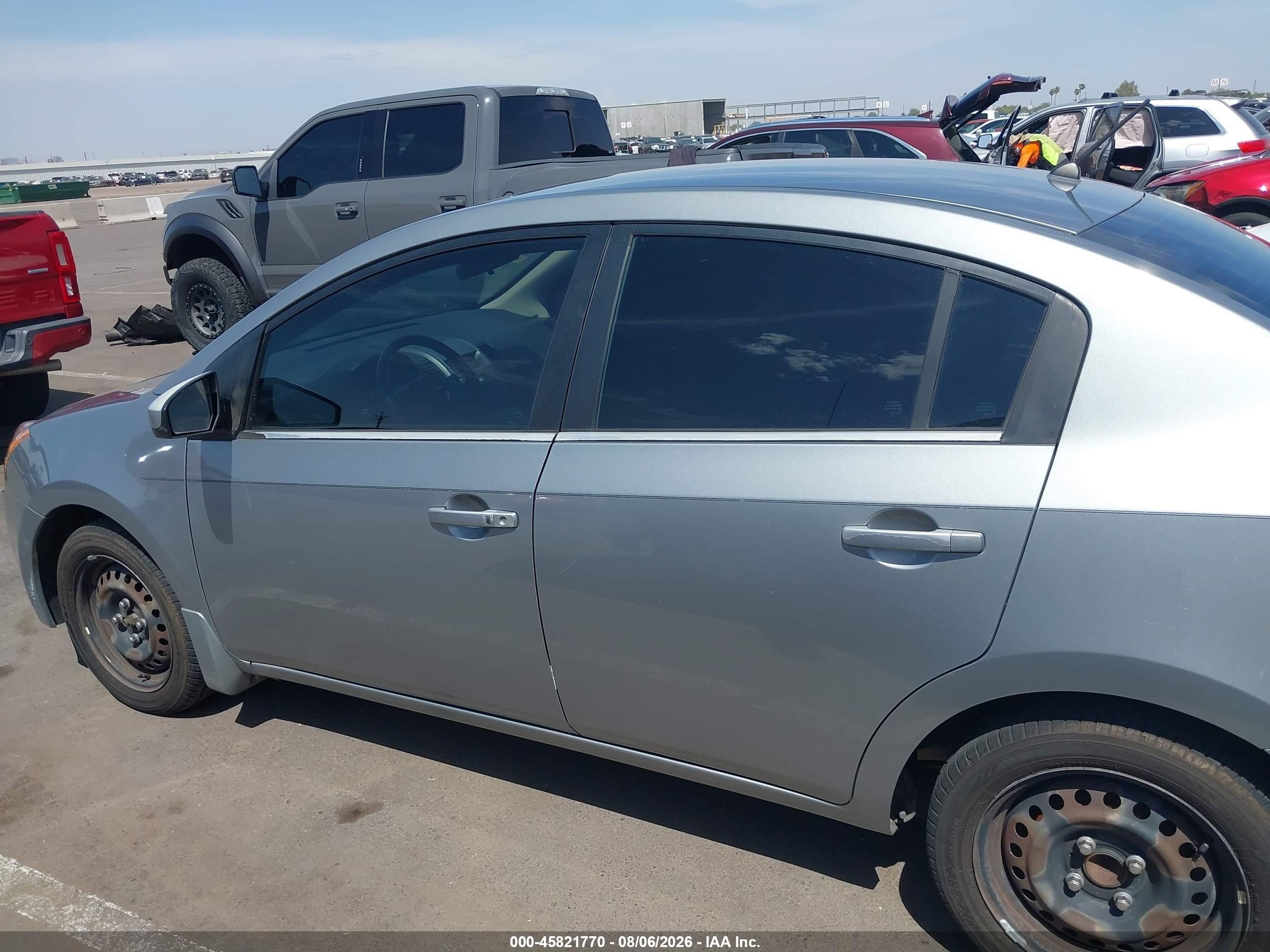 2008 Nissan Sentra 2.0 S Gray vin: 3N1AB61E98L627373