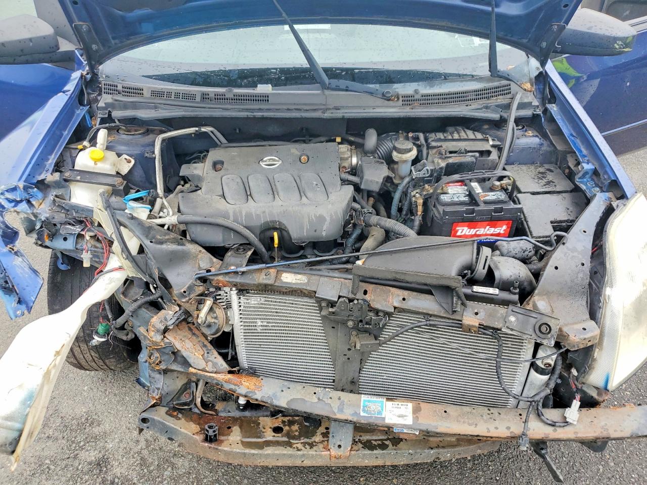 2008 Nissan Sentra 2.0 Синий vin: 3N1AB61E98L644707