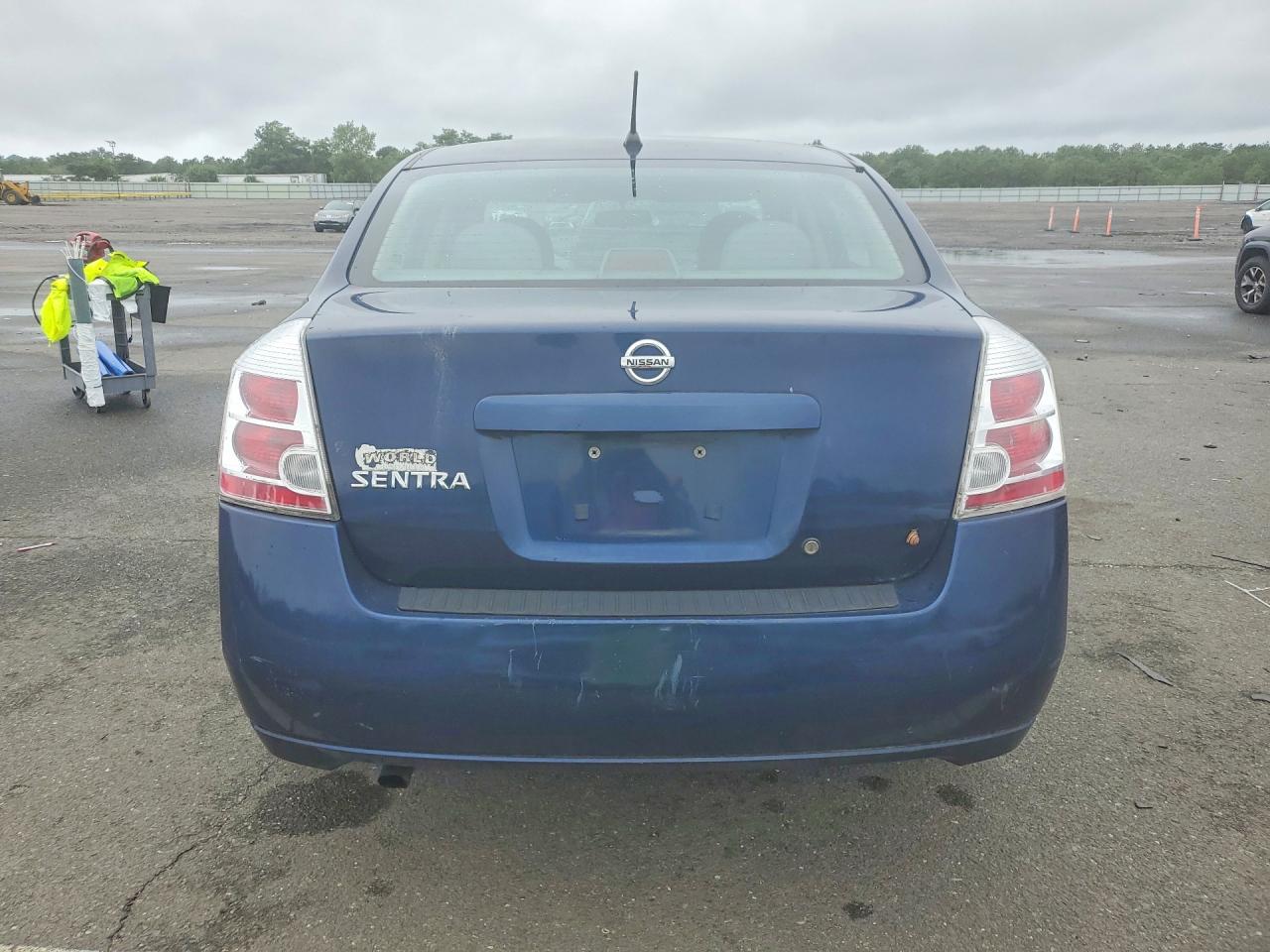 2008 Nissan Sentra 2.0 Синий vin: 3N1AB61E98L644707