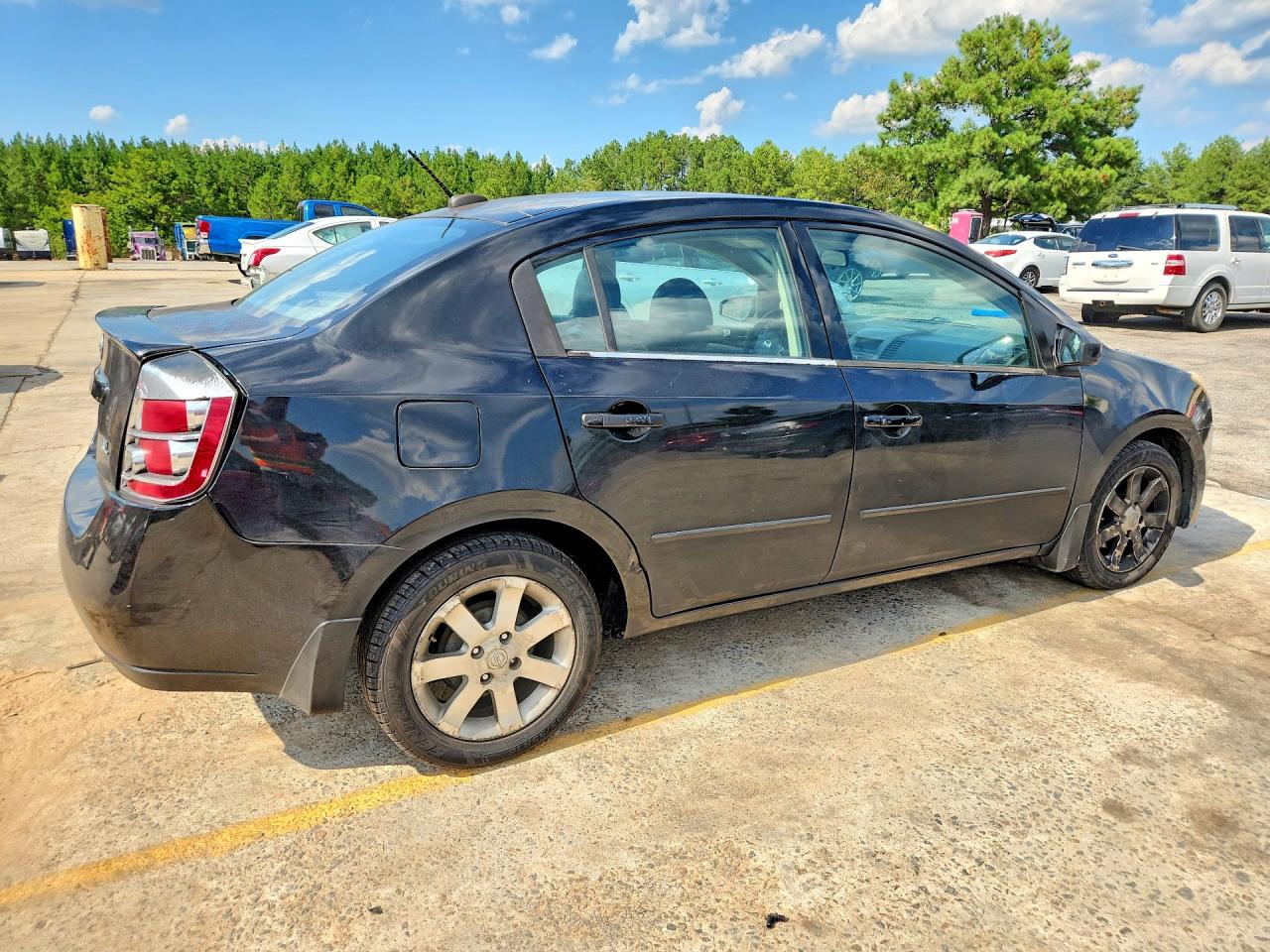 2008 Nissan Sentra 2.0 Black vin: 3N1AB61E98L657845