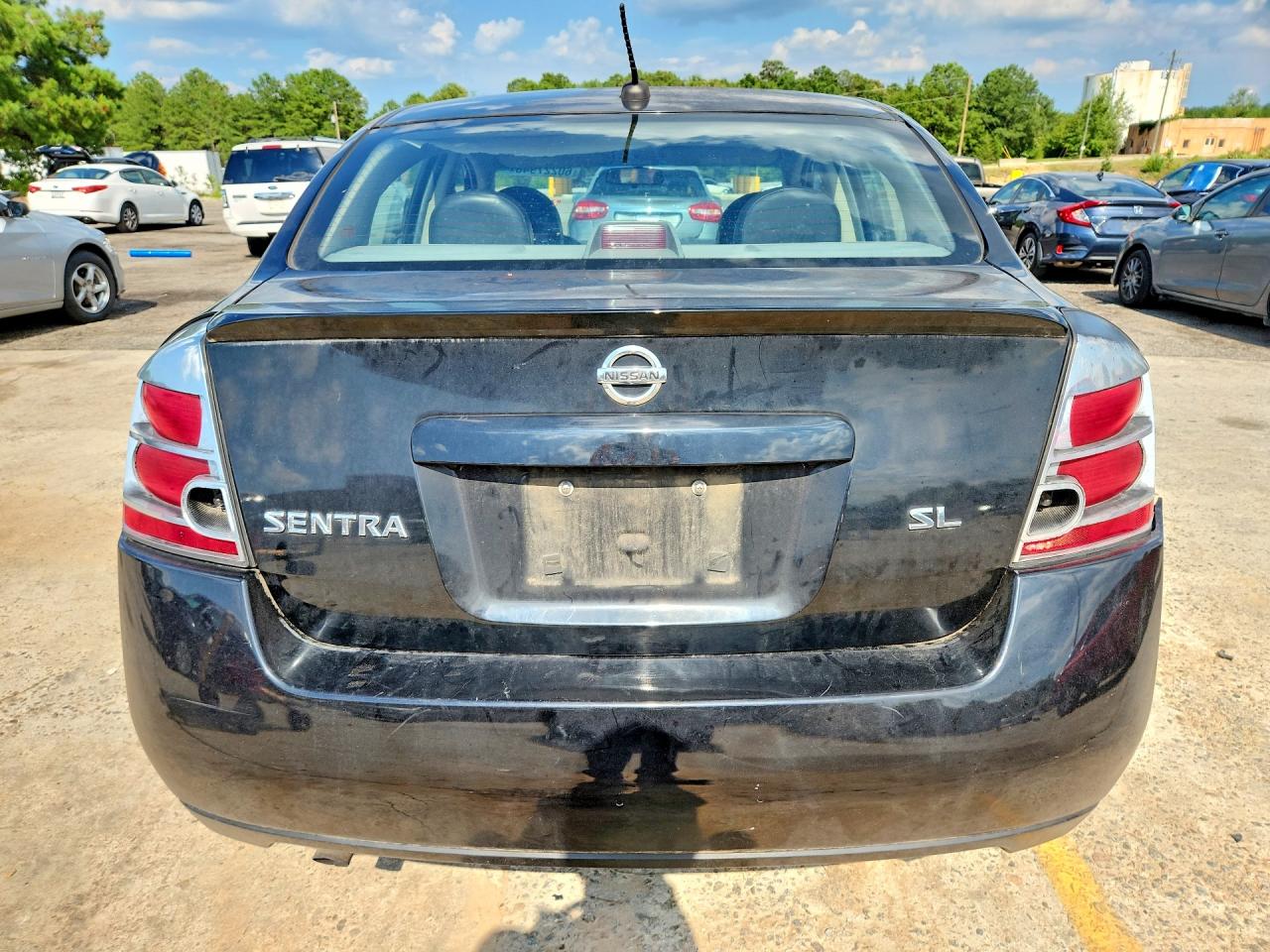 2008 Nissan Sentra 2.0 Black vin: 3N1AB61E98L657845