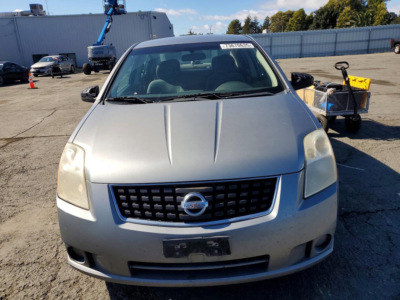 2008 Nissan Sentra 2.0 Gray vin: 3N1AB61E98L659093