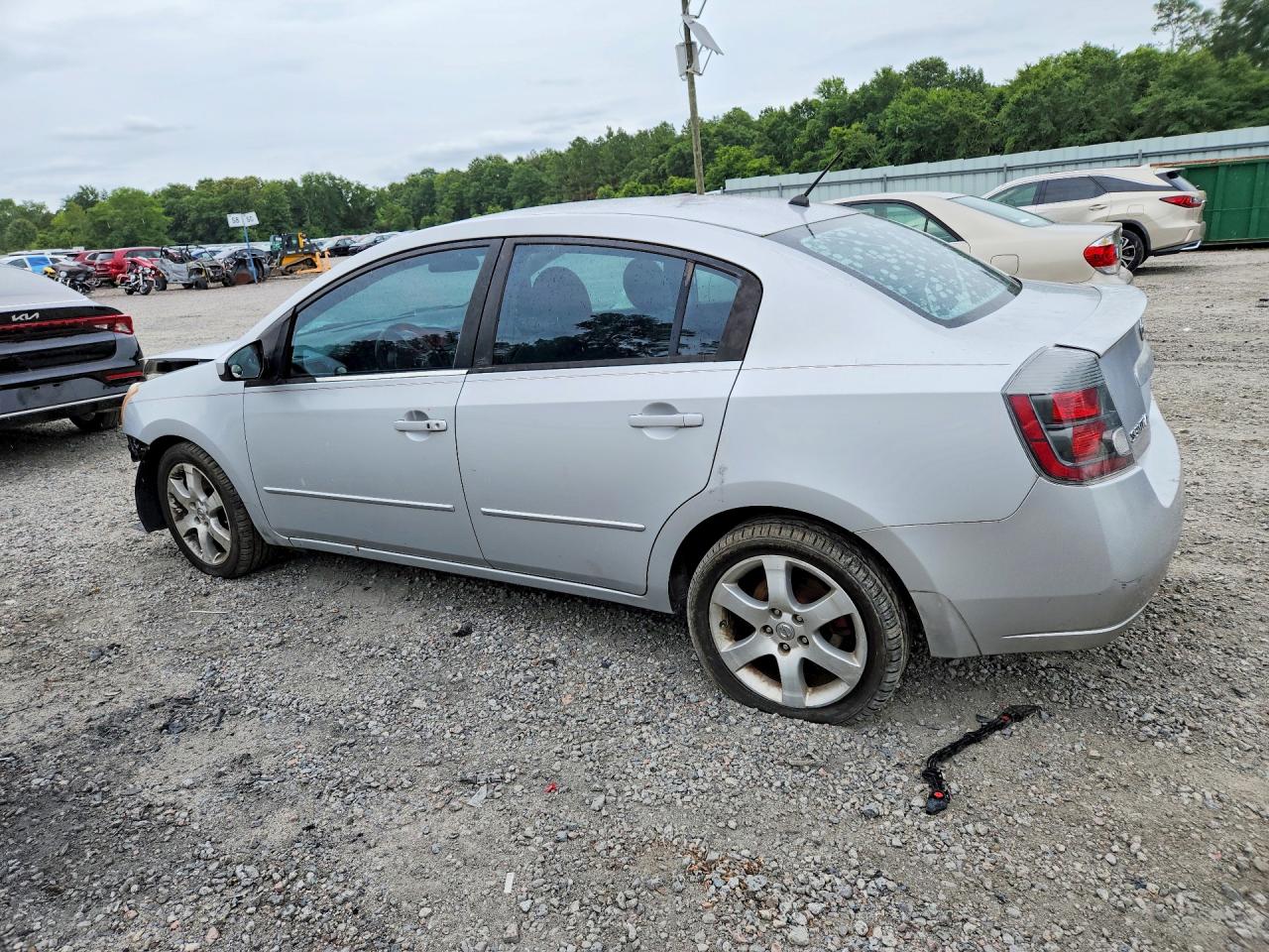 2008 Nissan Sentra 2.0 Silver vin: 3N1AB61E98L662088