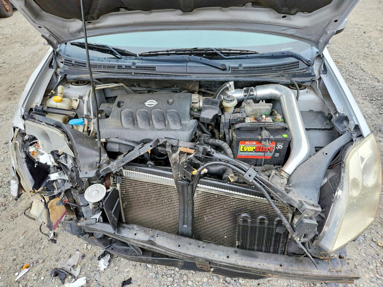 2008 Nissan Sentra 2.0 Silver vin: 3N1AB61E98L662088