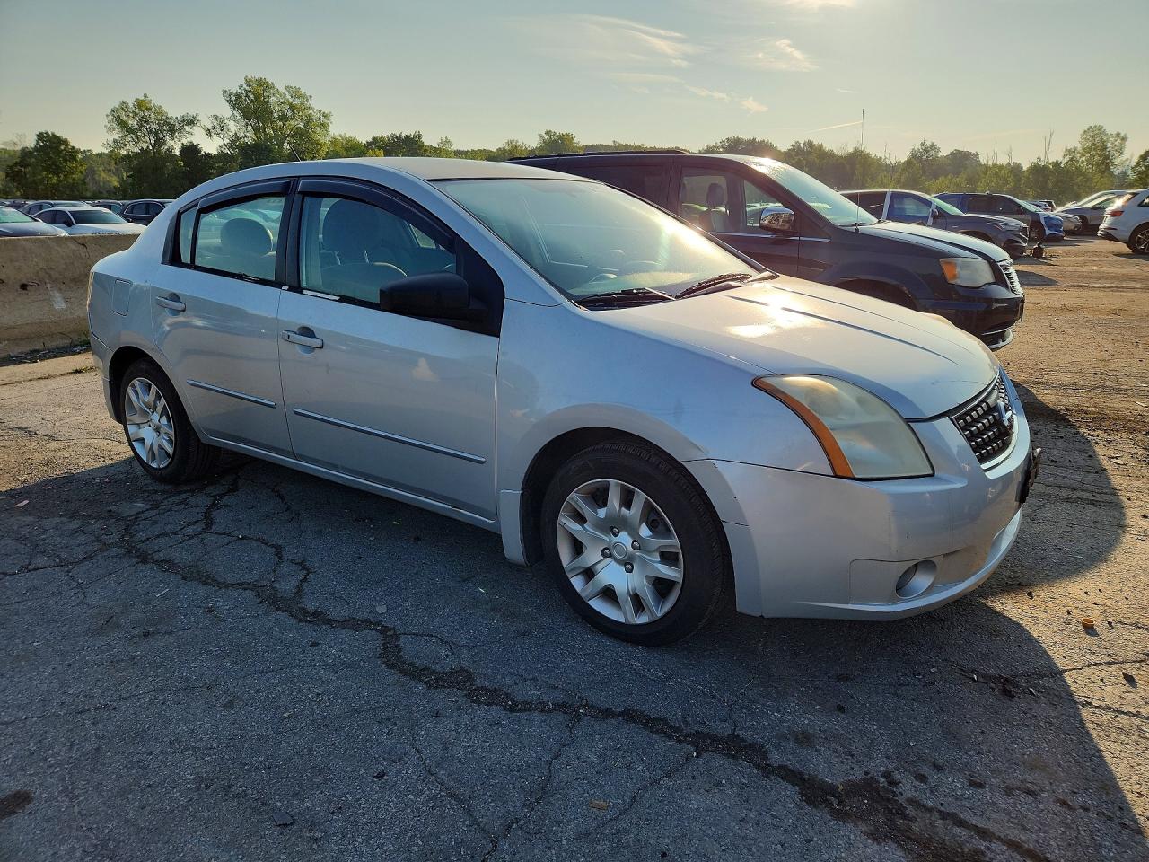 2008 Nissan Sentra 2.0 Silver vin: 3N1AB61E98L663869