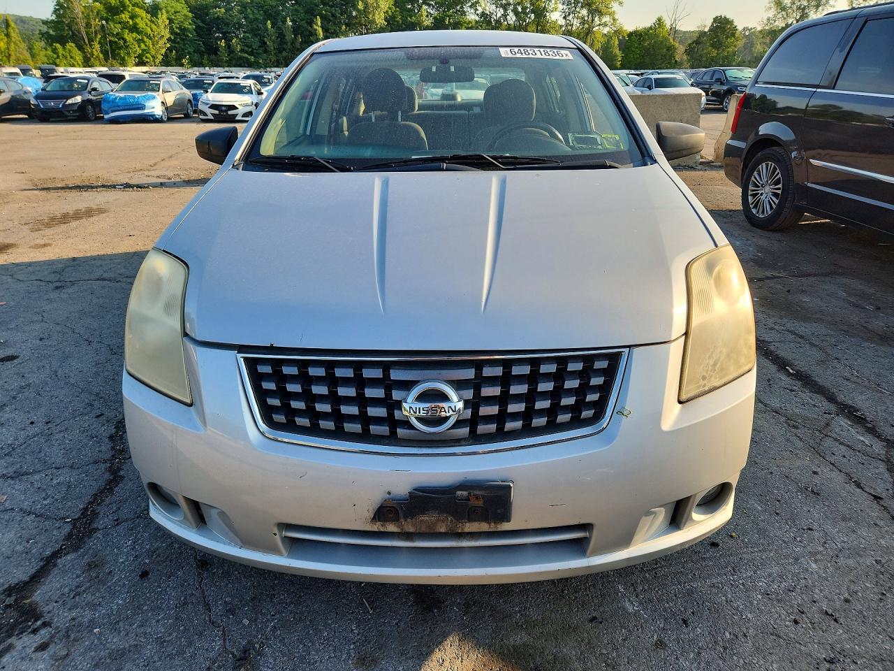 2008 Nissan Sentra 2.0 Silver vin: 3N1AB61E98L663869