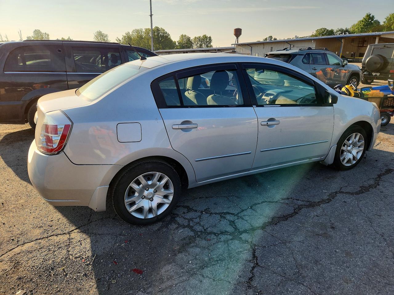 2008 Nissan Sentra 2.0 Silver vin: 3N1AB61E98L663869