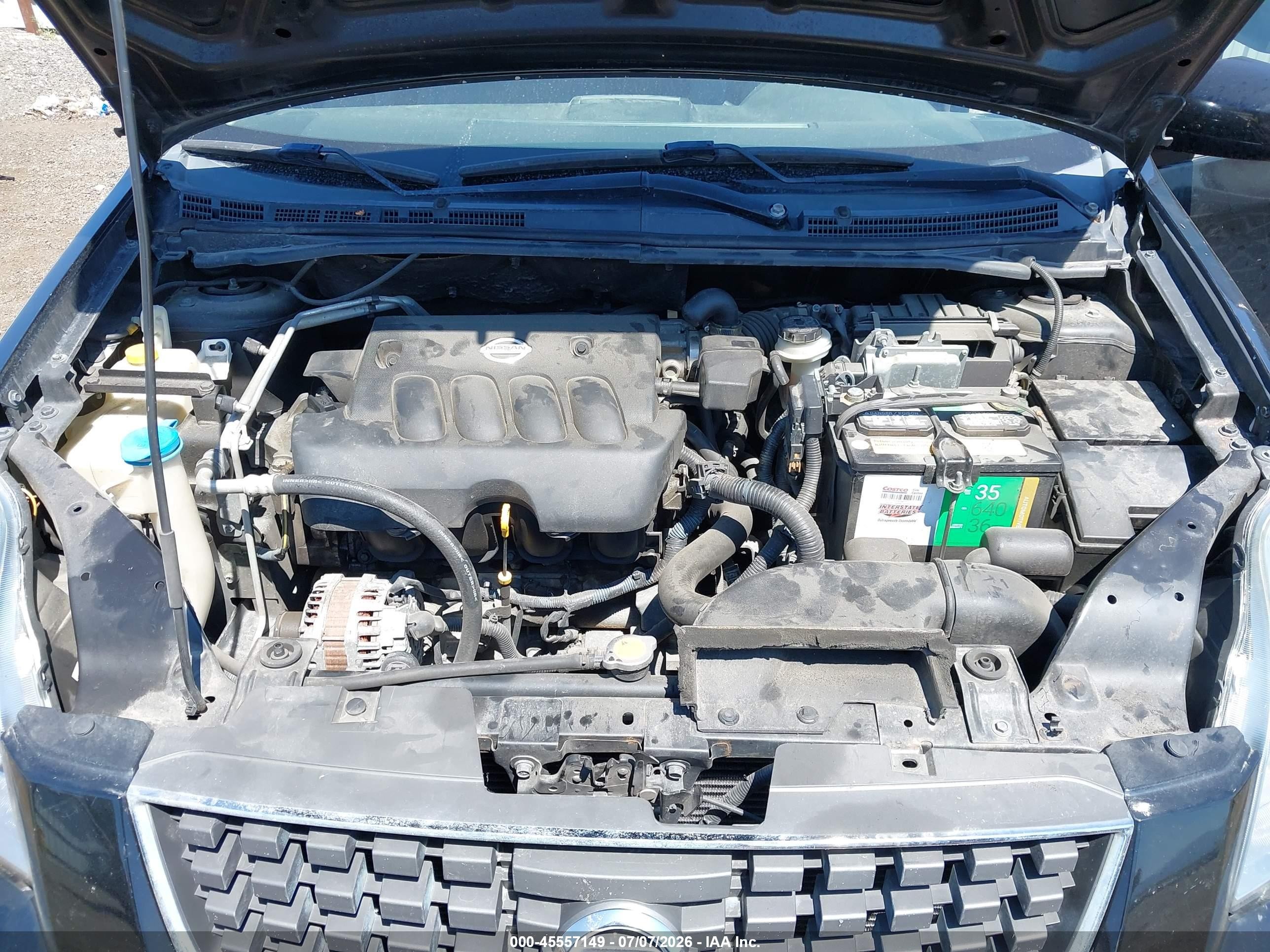 2008 Nissan Sentra 2.0 S Черный vin: 3N1AB61E98L665105