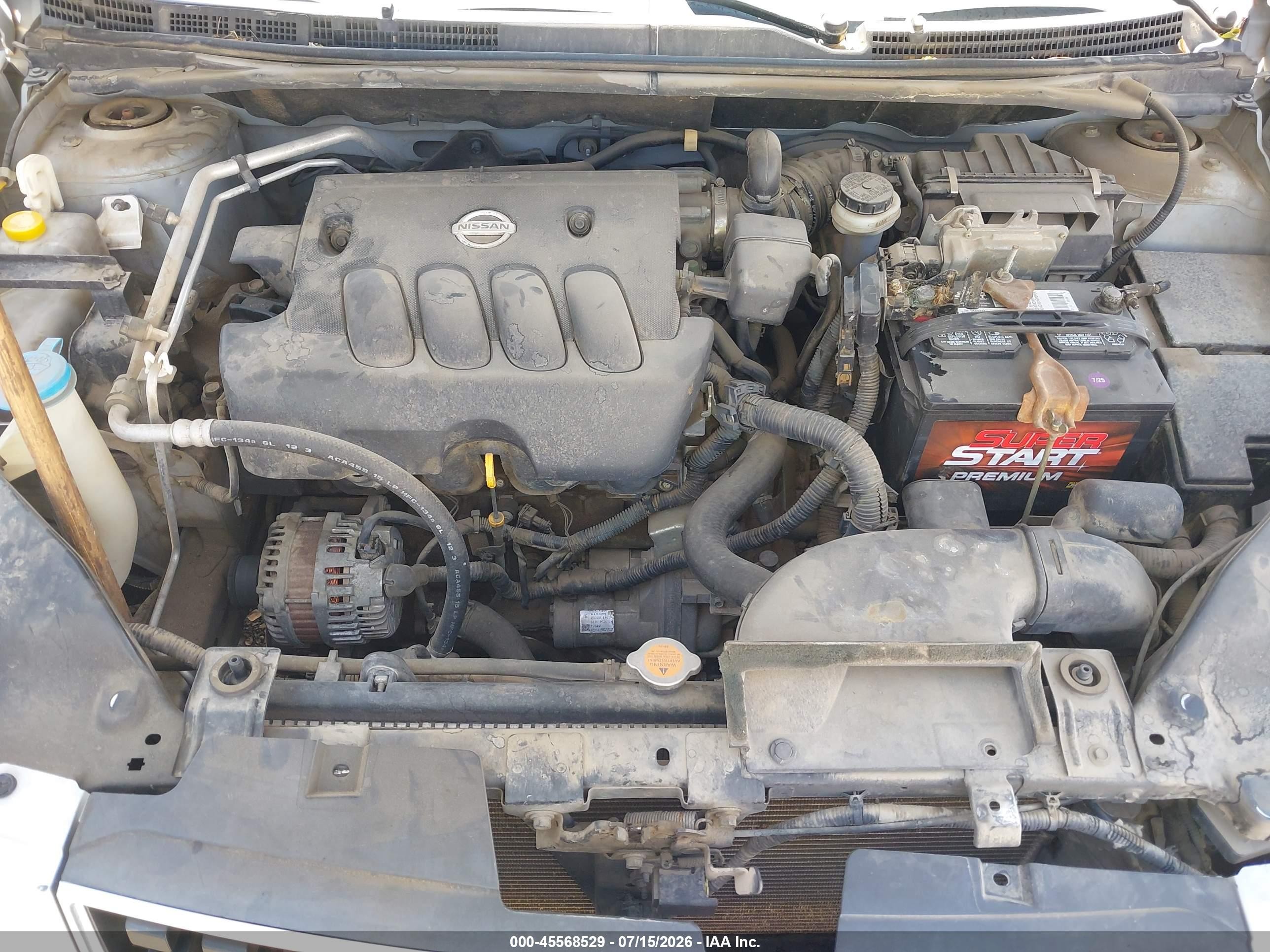 2008 Nissan Sentra 2.0 S Silver vin: 3N1AB61E98L696855