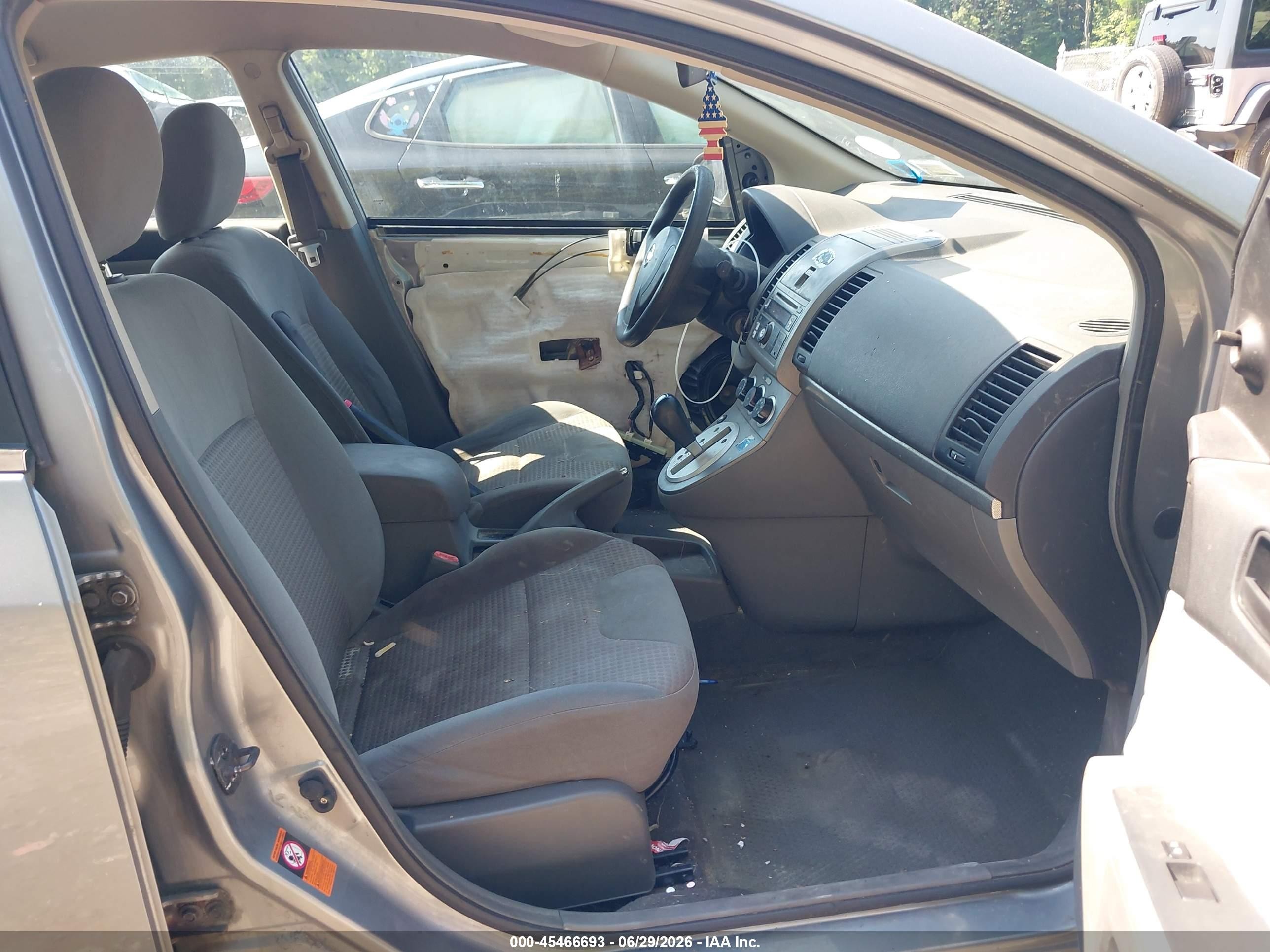 2008 Nissan Sentra 2.0 Gray vin: 3N1AB61E98L736898