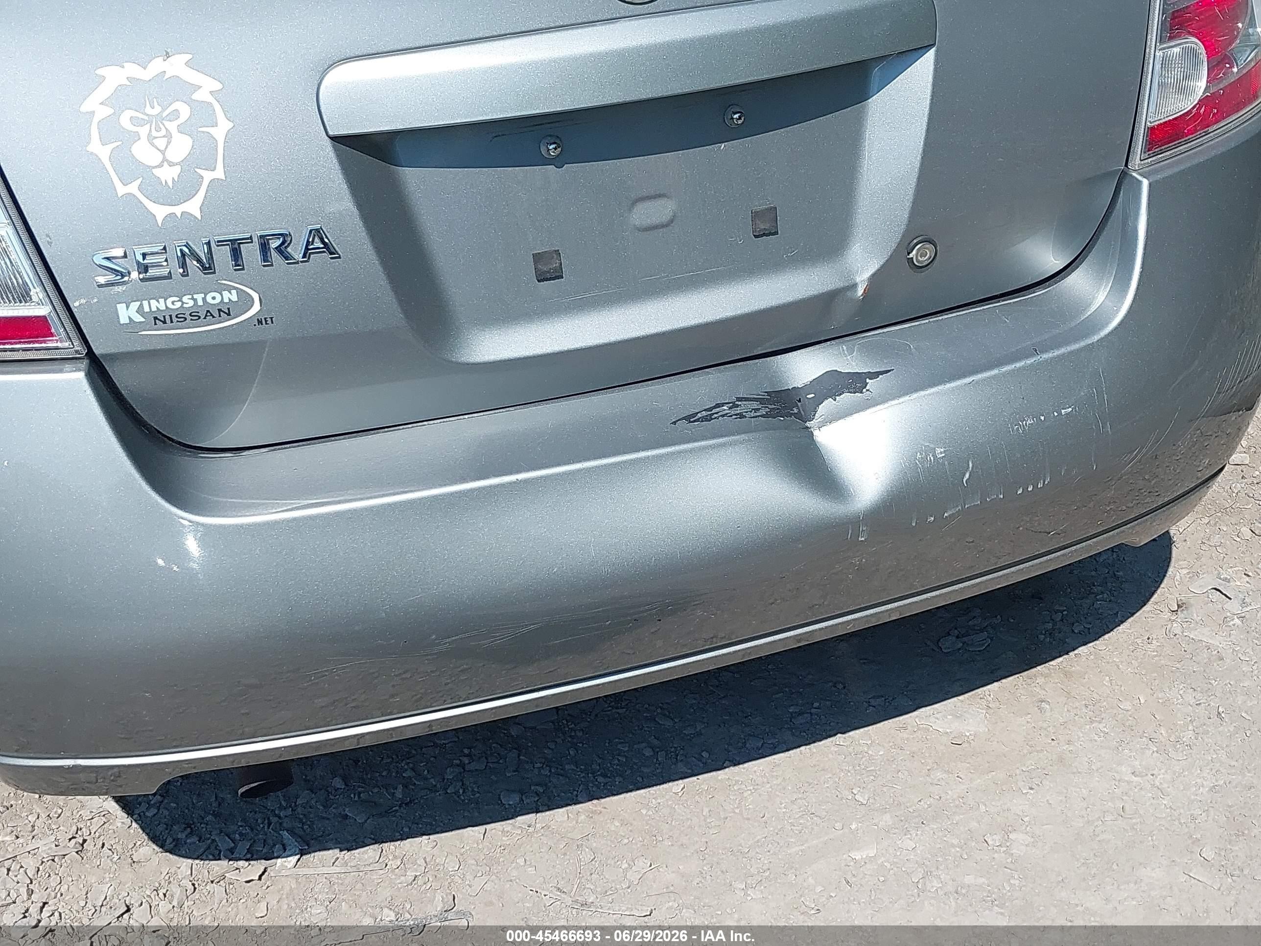2008 Nissan Sentra 2.0 Gray vin: 3N1AB61E98L736898
