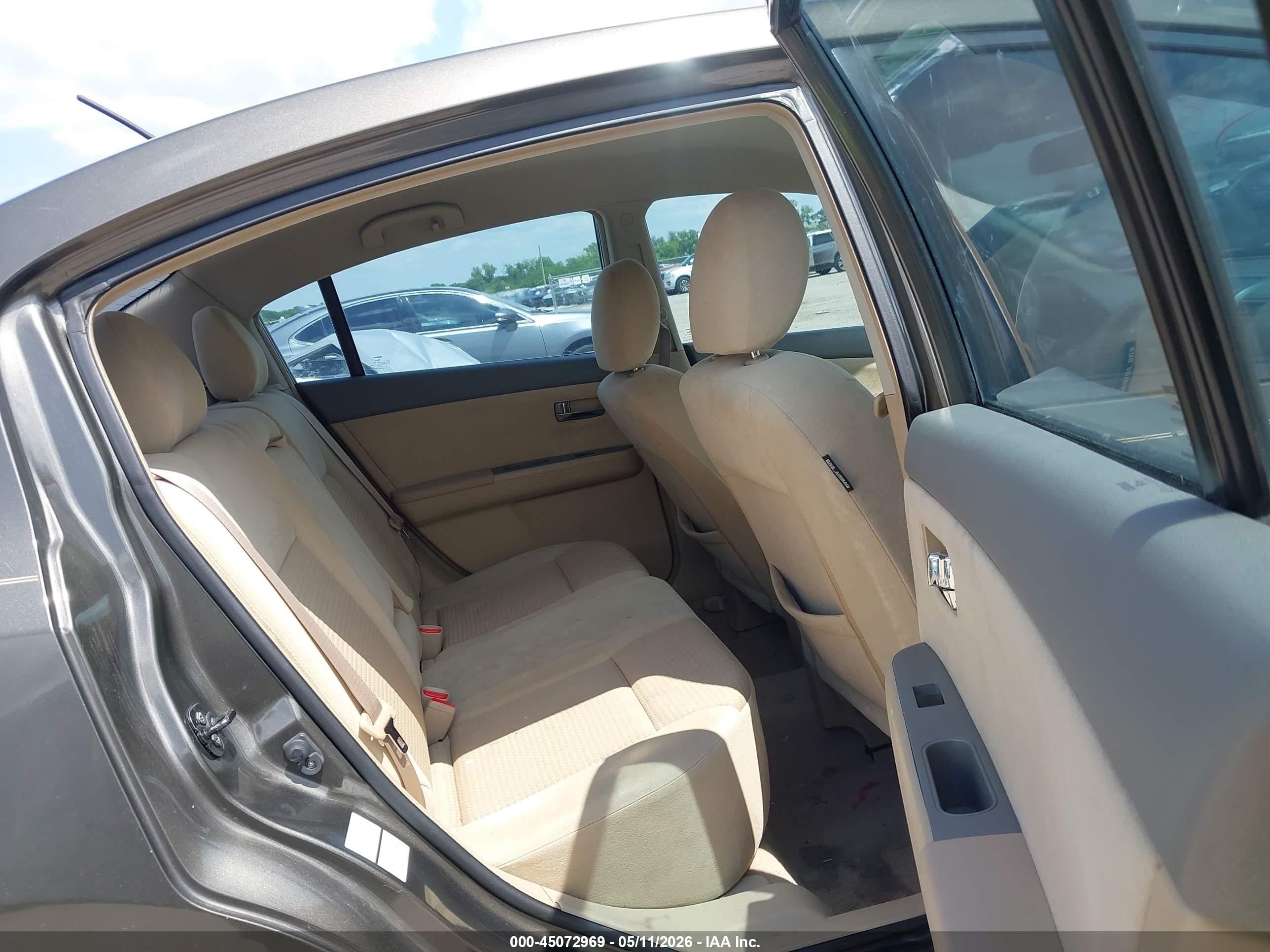 2008 Nissan Sentra 2.0s Gray vin: 3N1AB61E98L752504