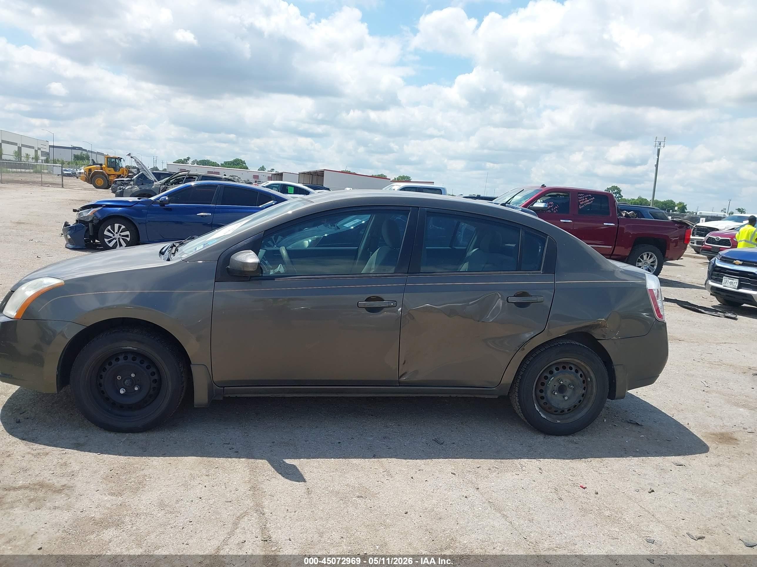 2008 Nissan Sentra 2.0s Gray vin: 3N1AB61E98L752504