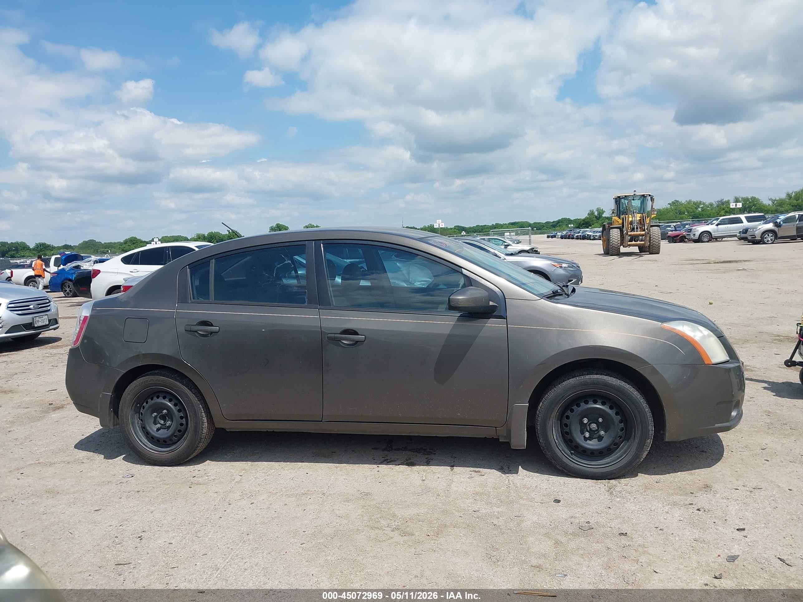 2008 Nissan Sentra 2.0s Gray vin: 3N1AB61E98L752504