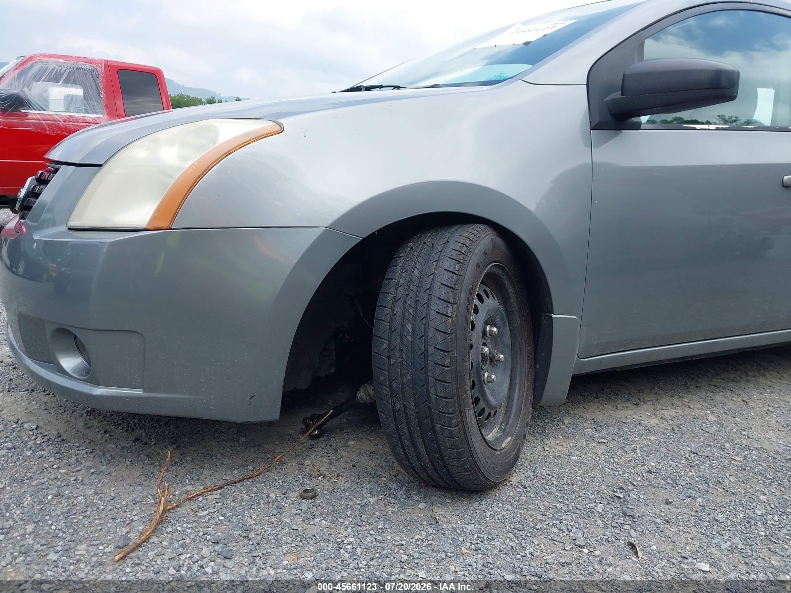 2008 Nissan Sentra 2.0 S Gray vin: 3N1AB61E98L760991