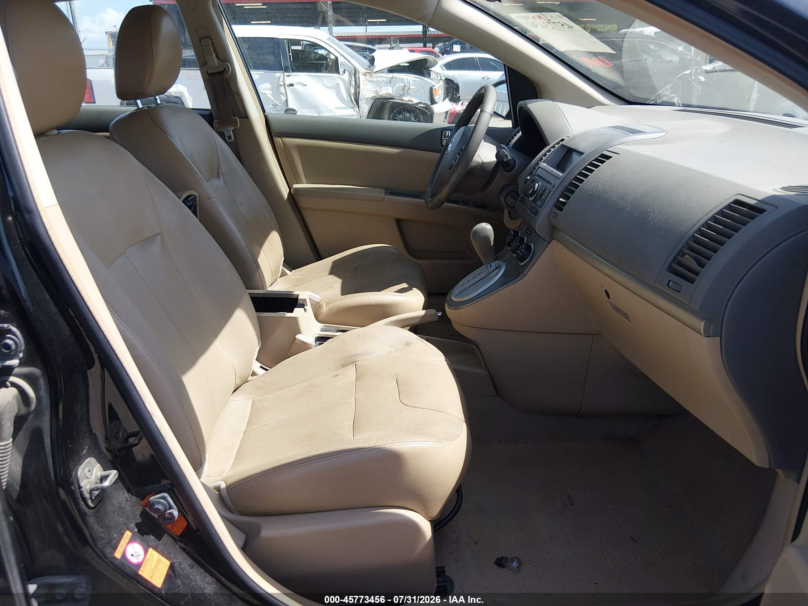 2008 Nissan Sentra 2.0 Sl Черный vin: 3N1AB61E98L762787