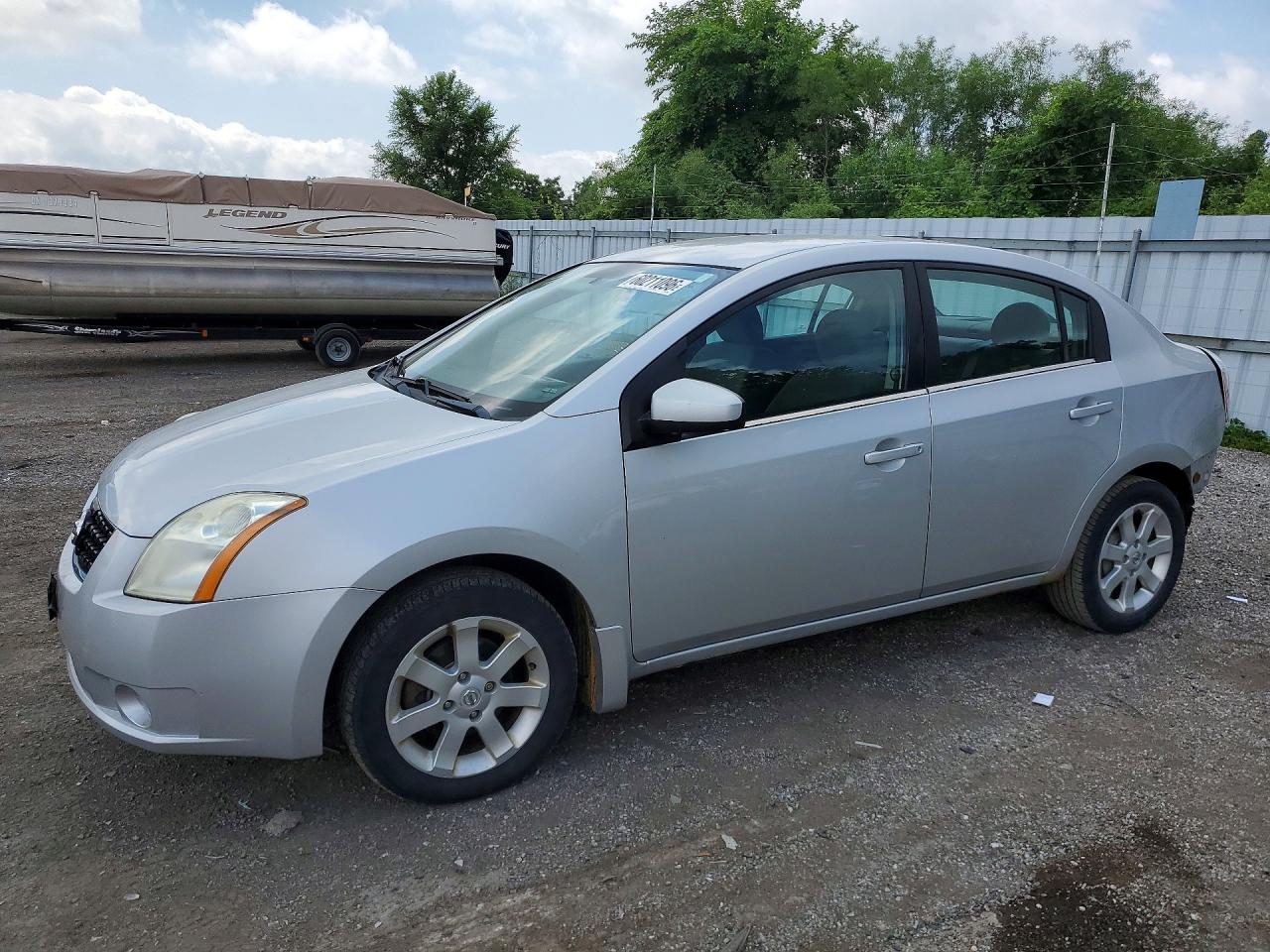 2009 Nissan Sentra 2.0 Silver vin: 3N1AB61E99L609649