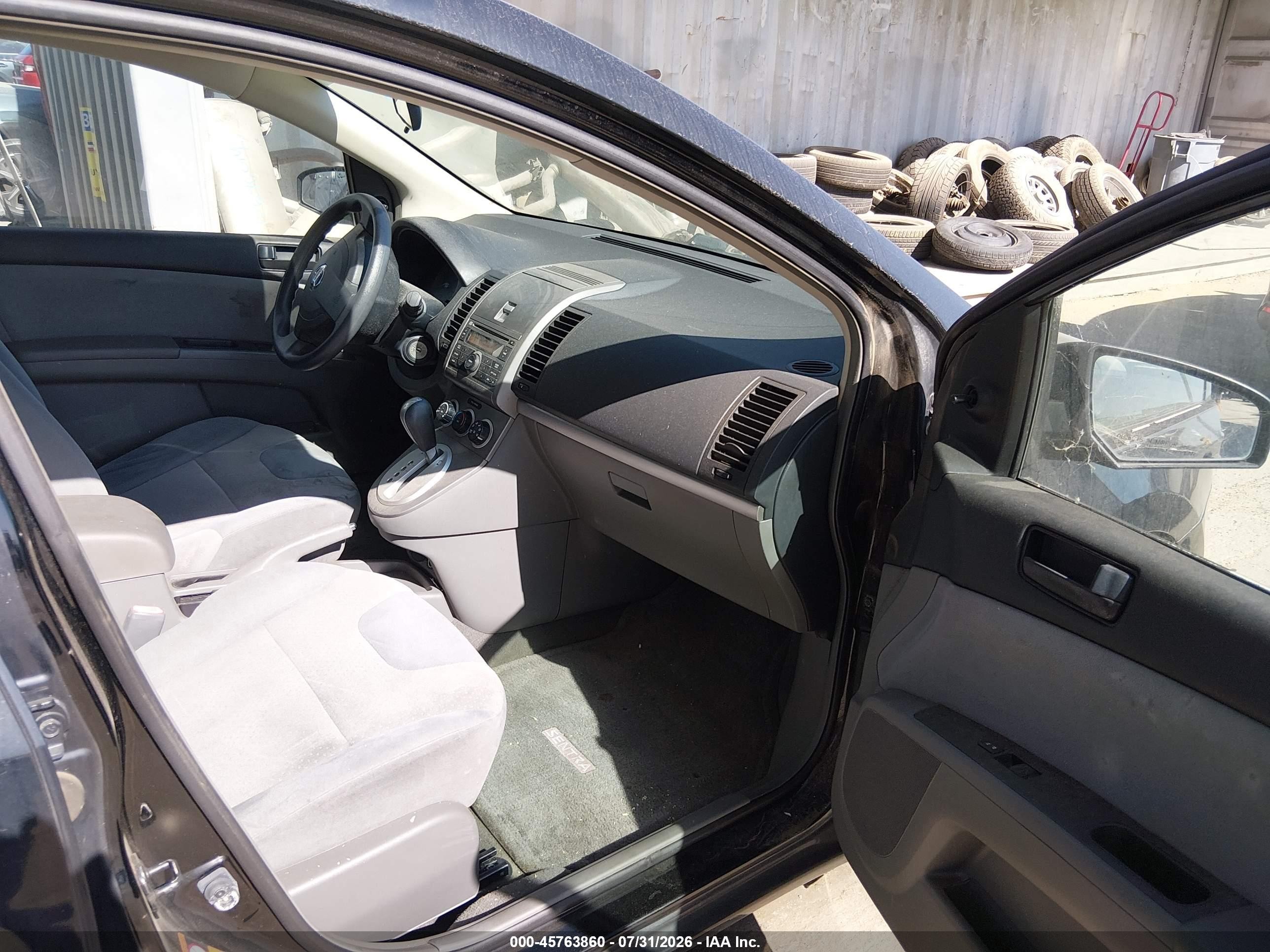 2009 Nissan Sentra 2.0 Black vin: 3N1AB61E99L630968