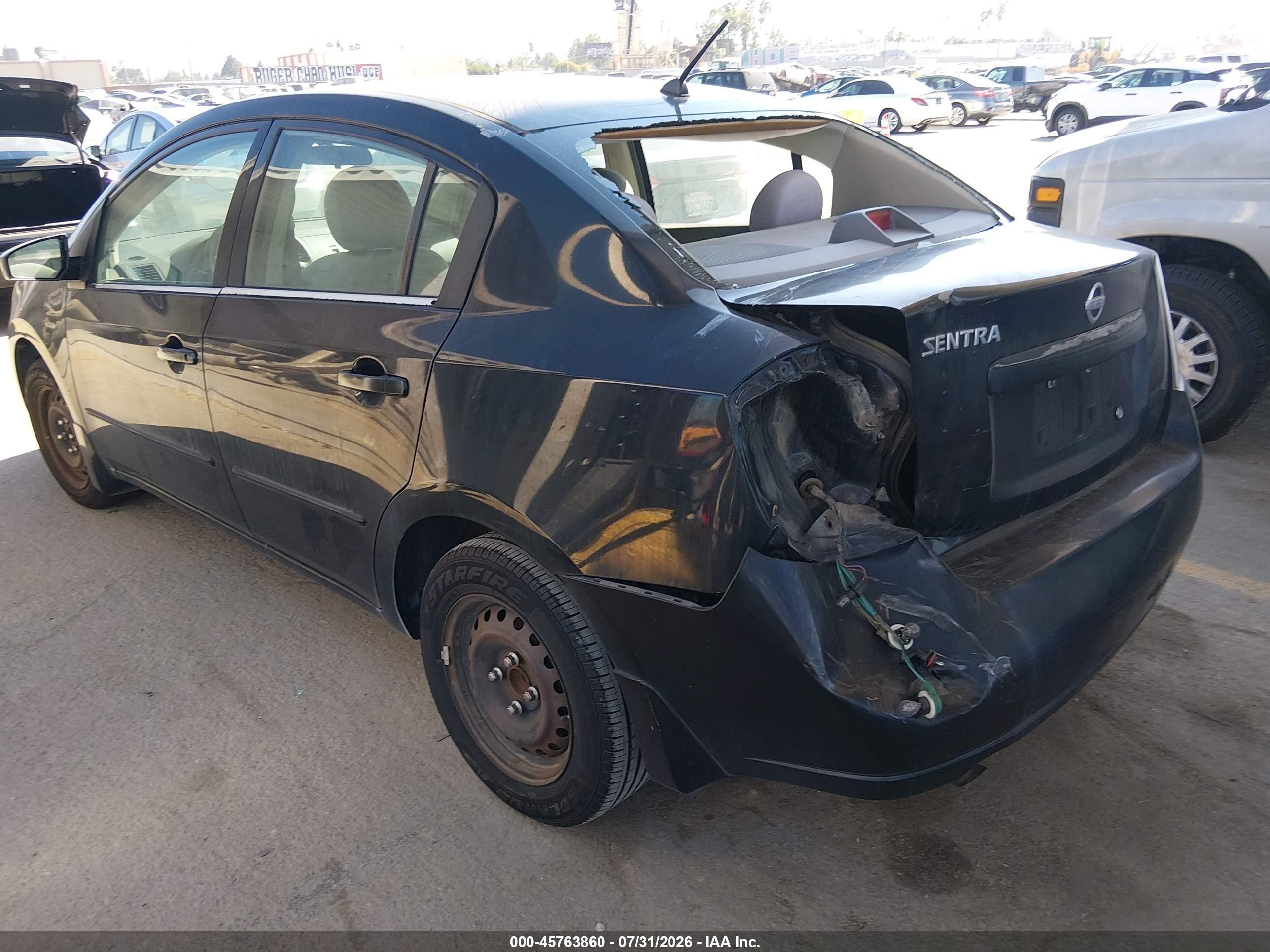 2009 Nissan Sentra 2.0 Black vin: 3N1AB61E99L630968