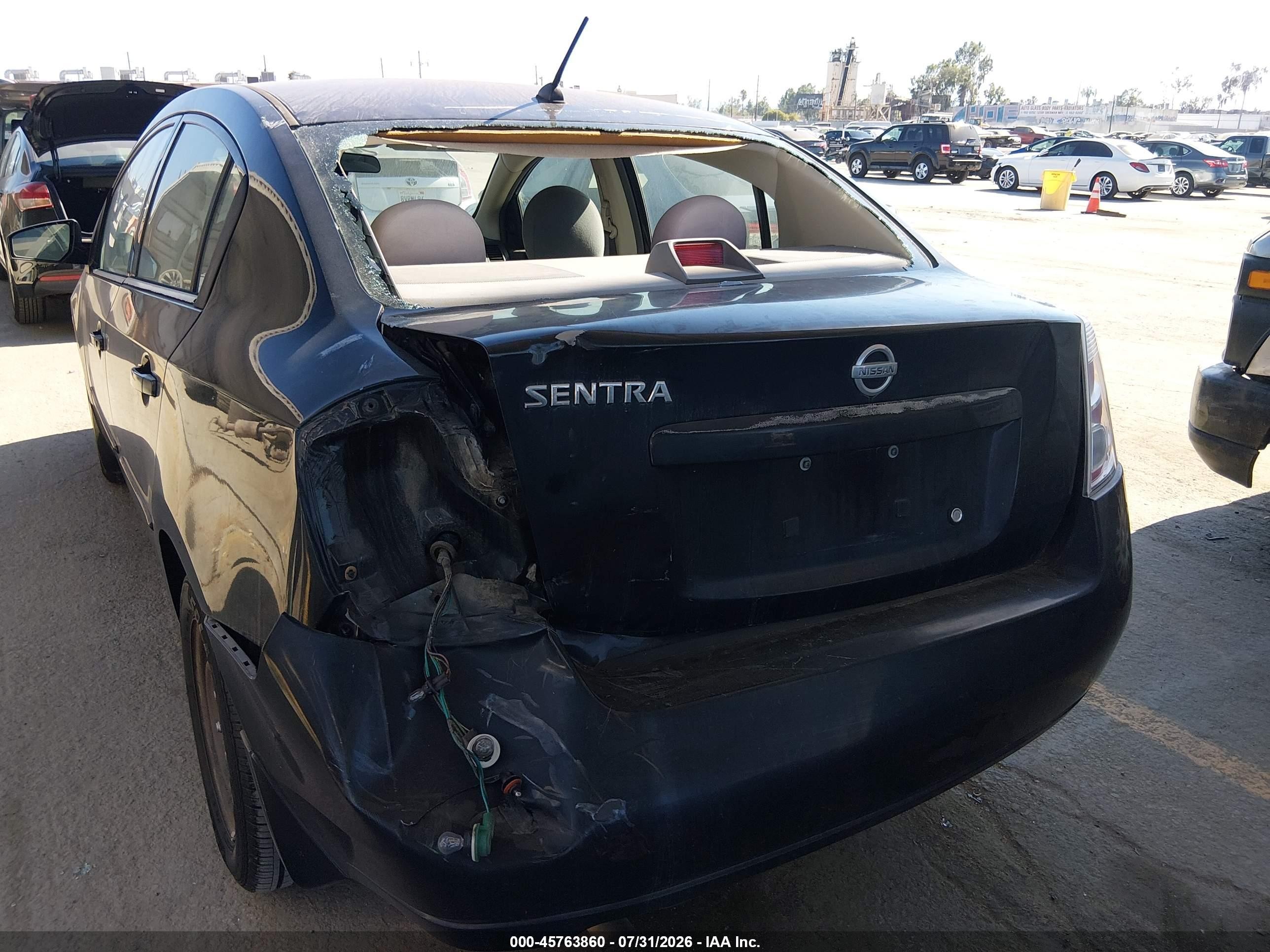 2009 Nissan Sentra 2.0 Black vin: 3N1AB61E99L630968