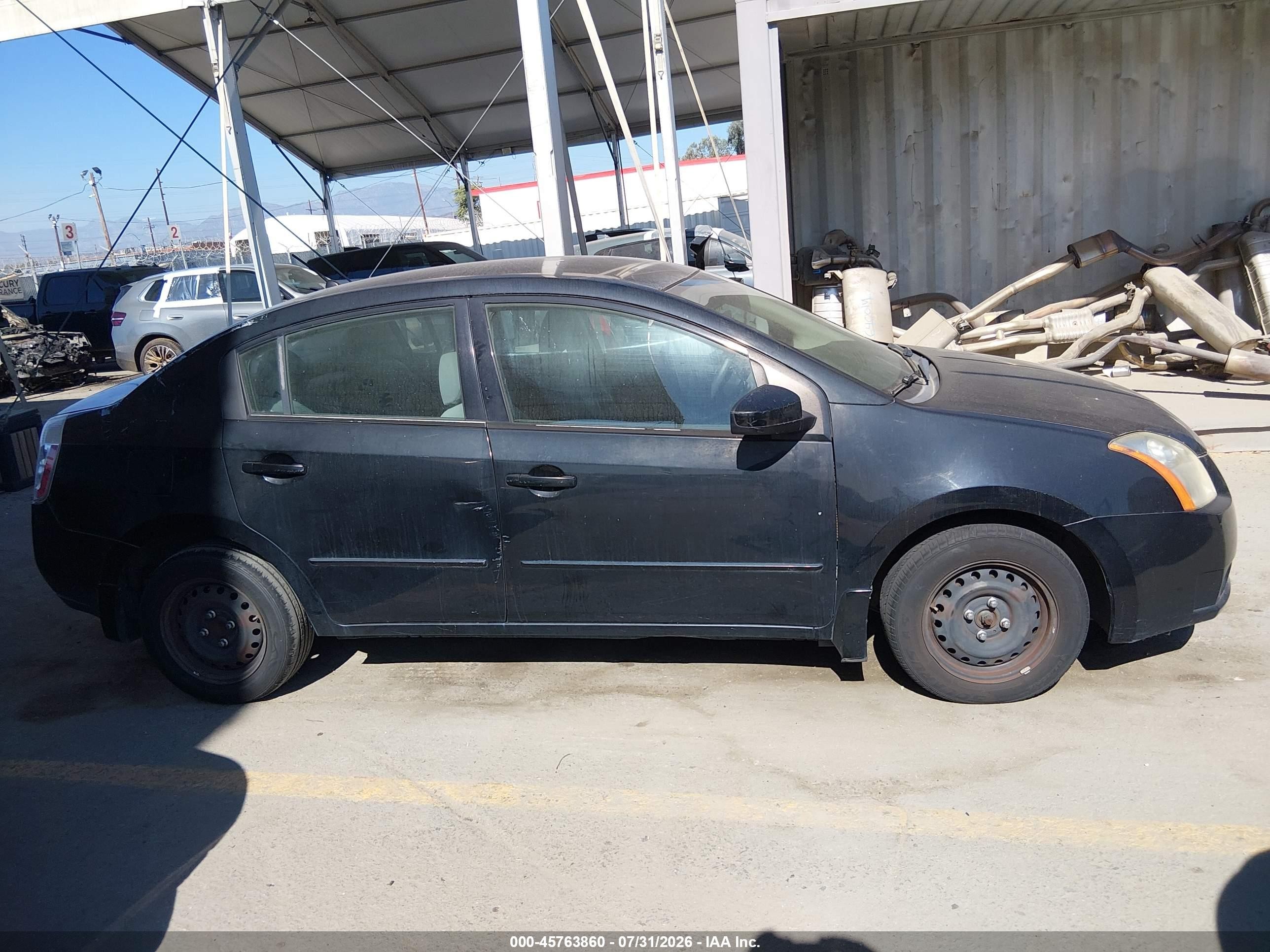 2009 Nissan Sentra 2.0 Black vin: 3N1AB61E99L630968