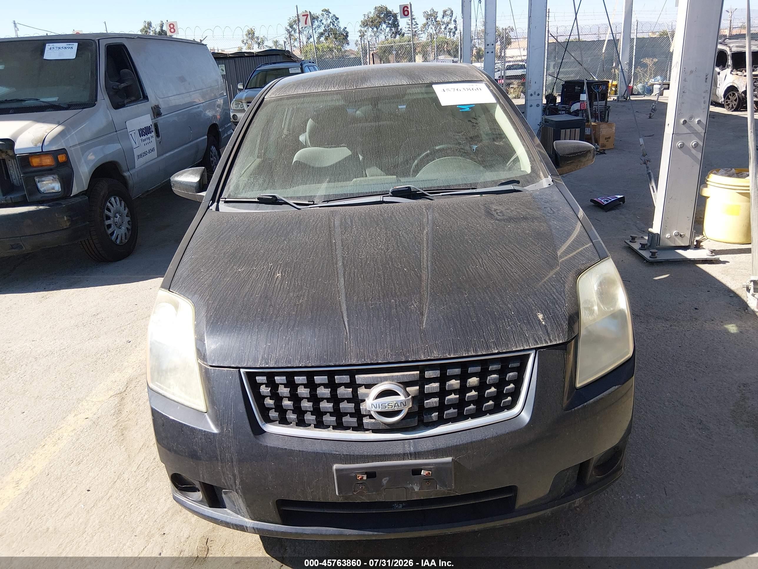 2009 Nissan Sentra 2.0 Black vin: 3N1AB61E99L630968