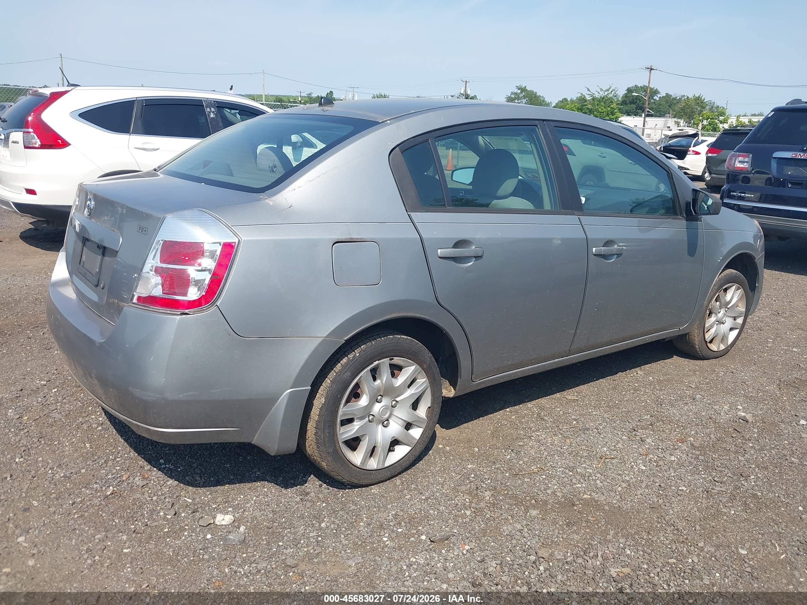 2009 Nissan Sentra 2.0s Silver vin: 3N1AB61E99L643493