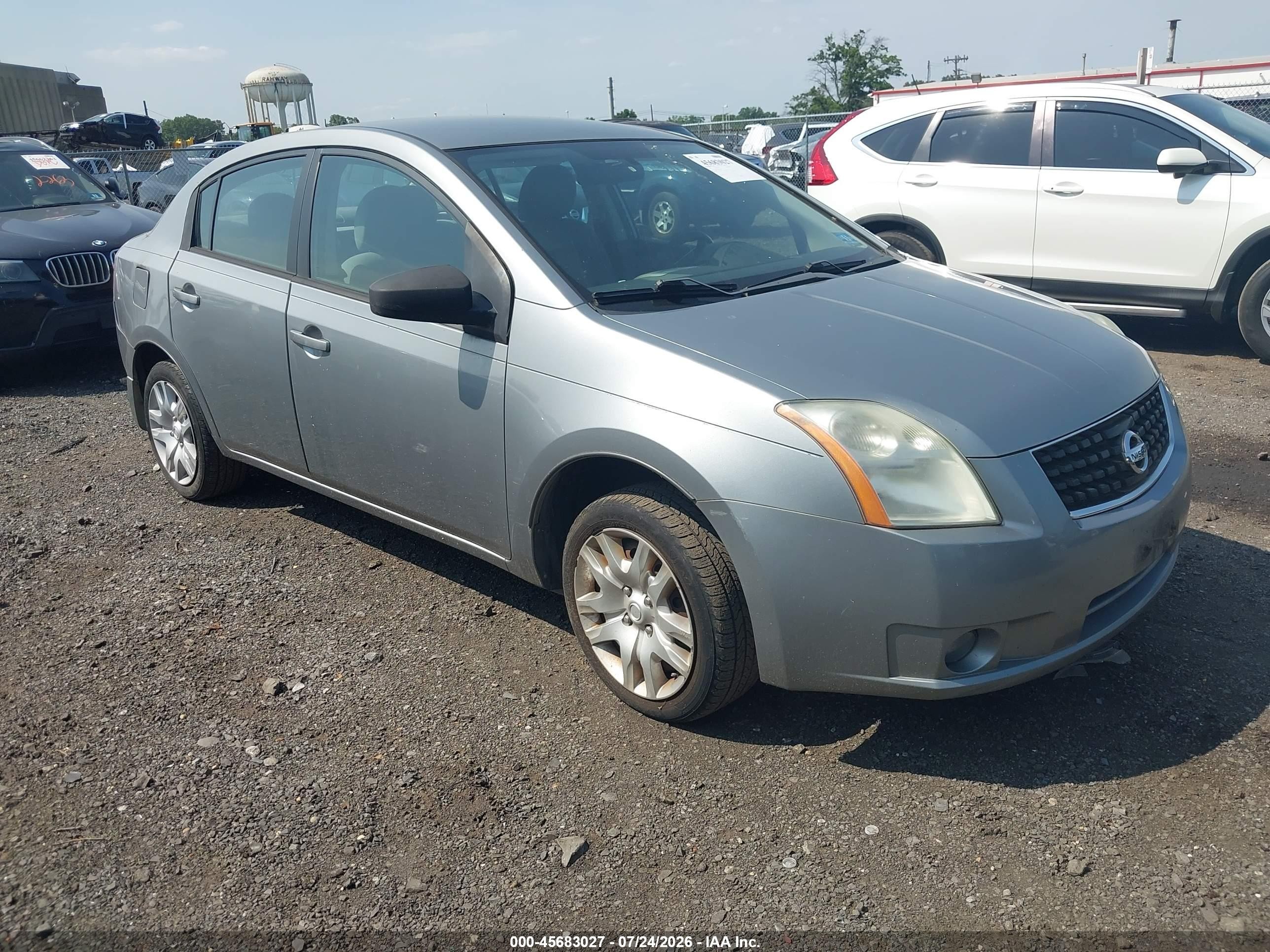 2009 Nissan Sentra 2.0s Silver vin: 3N1AB61E99L643493