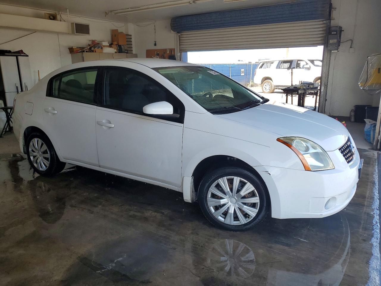 2009 Nissan Sentra 2.0 White vin: 3N1AB61E99L647236