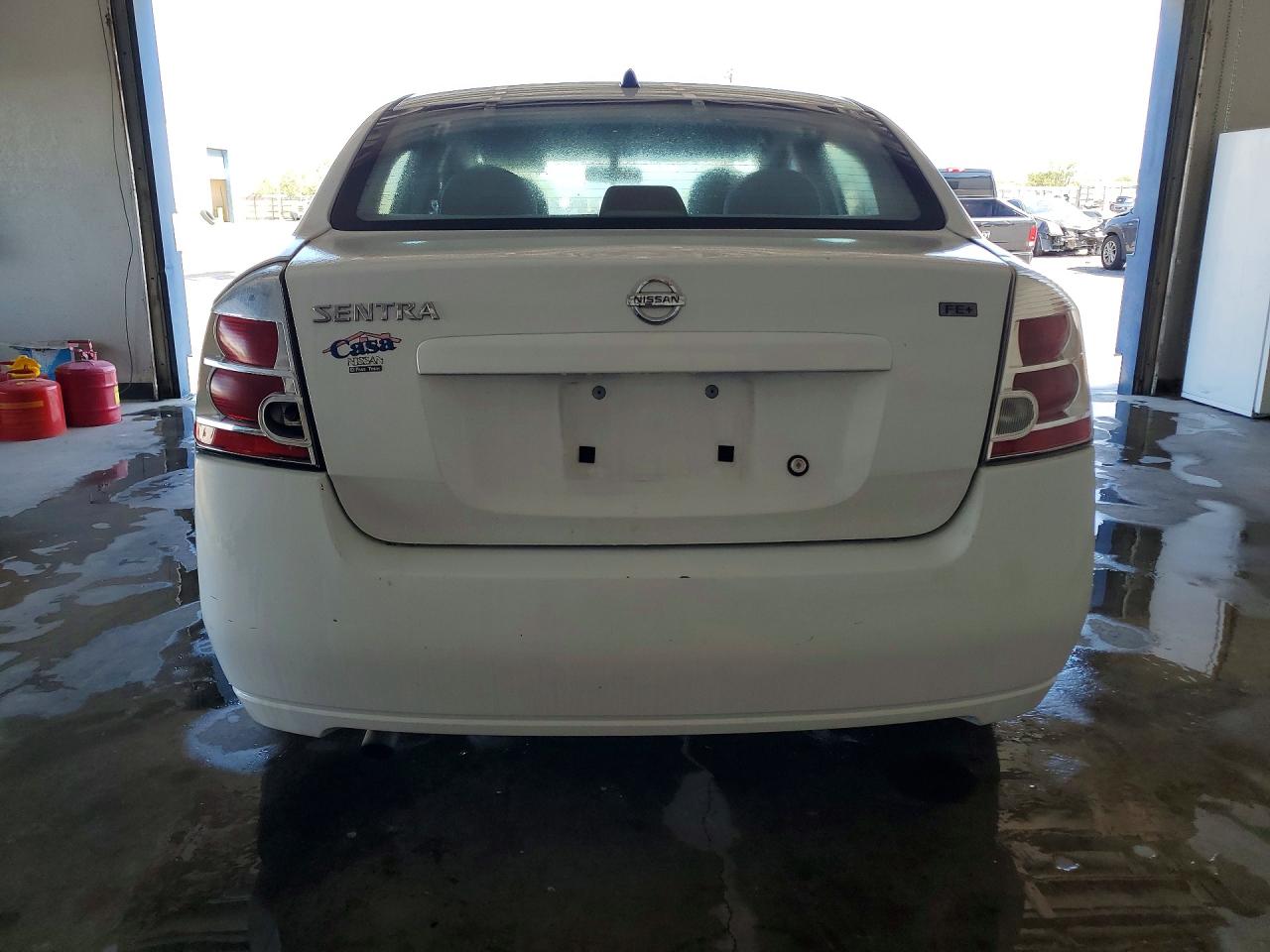 2009 Nissan Sentra 2.0 White vin: 3N1AB61E99L647236