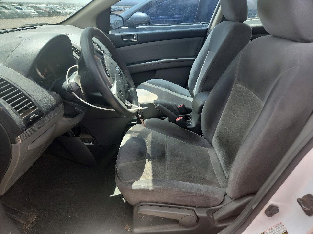 2009 Nissan Sentra 2.0 White vin: 3N1AB61E99L647236