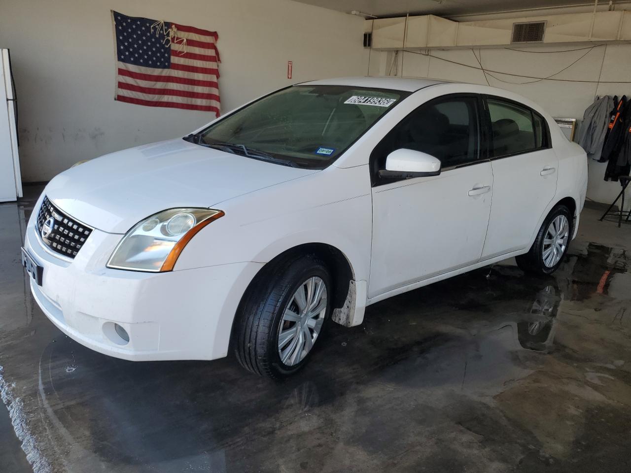 2009 Nissan Sentra 2.0 White vin: 3N1AB61E99L647236 Damage: Left Front Door, Dent(S) W/ Paint Dmg, 4 To 5 Inches