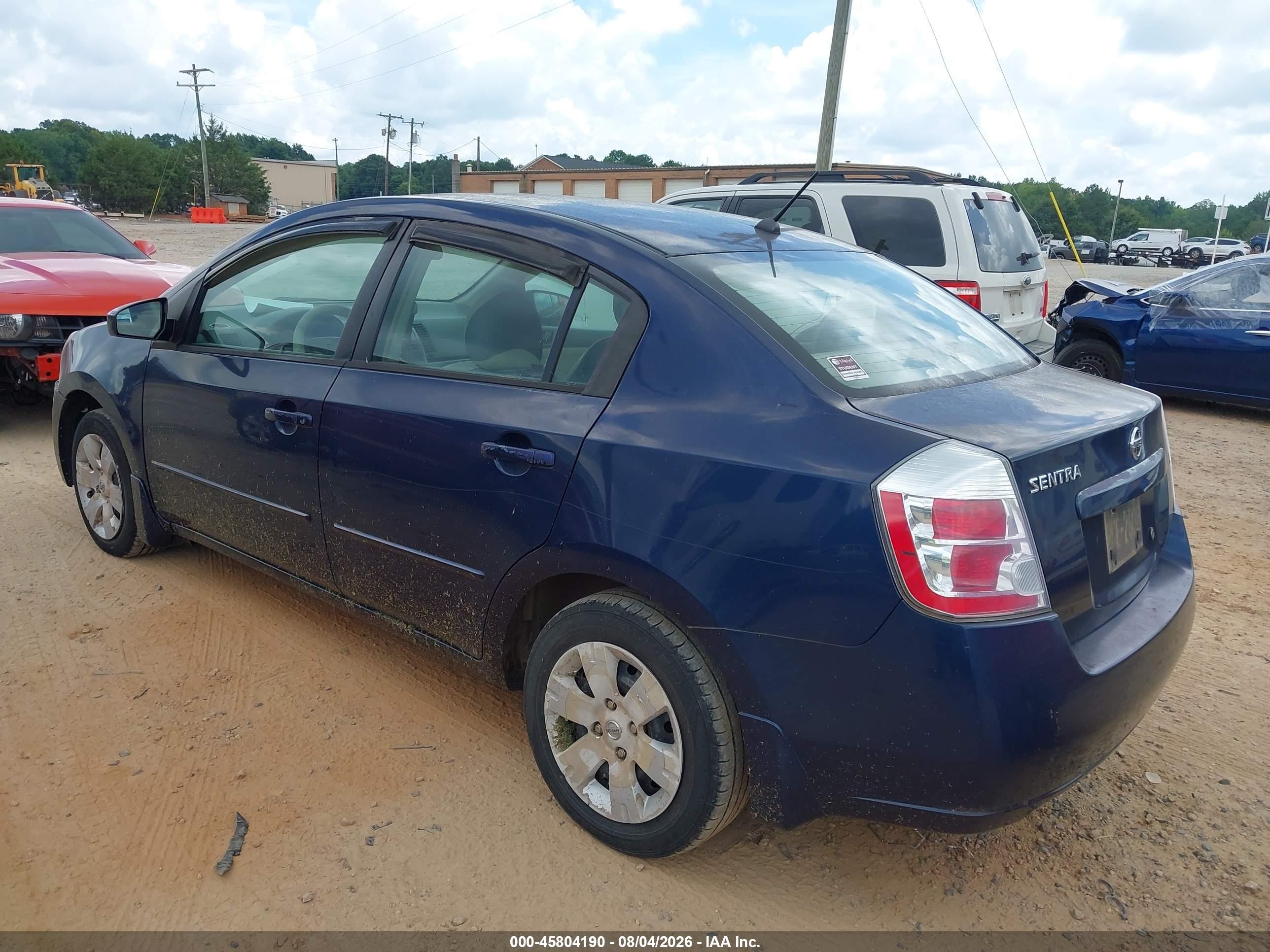 2009 Nissan Sentra 2.0 Dark Blue vin: 3N1AB61E99L647284
