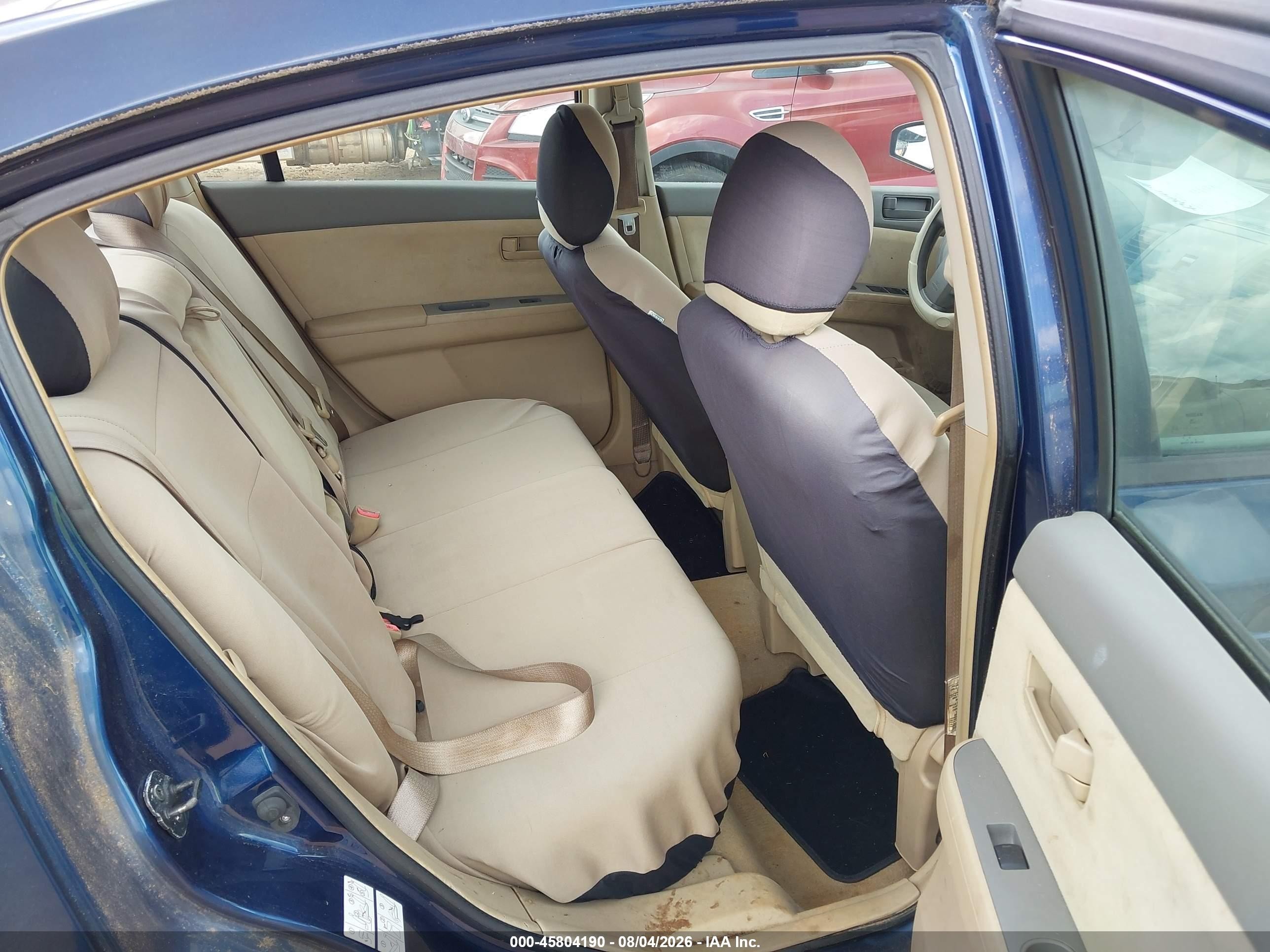2009 Nissan Sentra 2.0 Dark Blue vin: 3N1AB61E99L647284