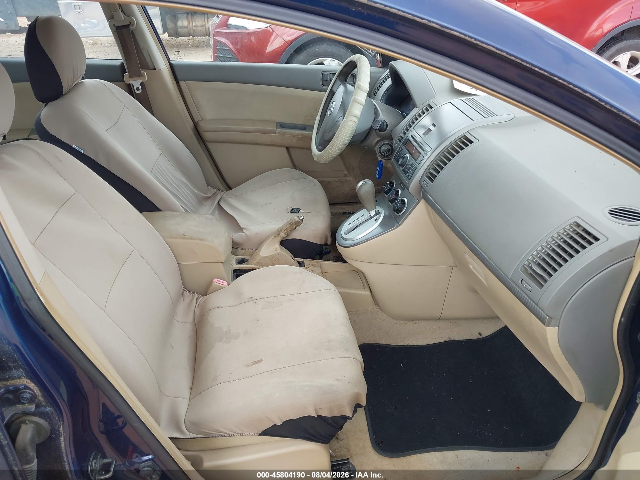 2009 Nissan Sentra 2.0 Dark Blue vin: 3N1AB61E99L647284