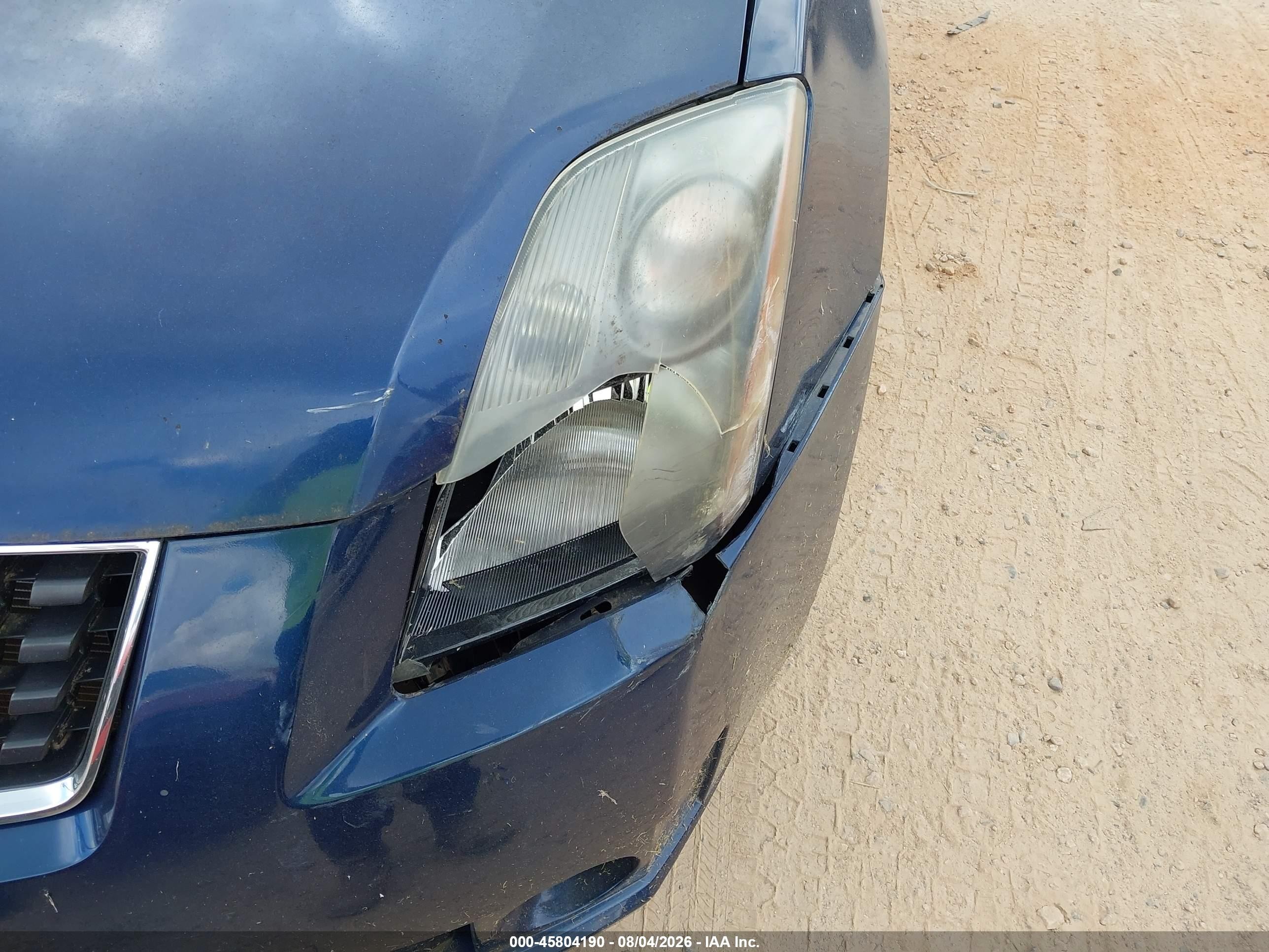 2009 Nissan Sentra 2.0 Dark Blue vin: 3N1AB61E99L647284