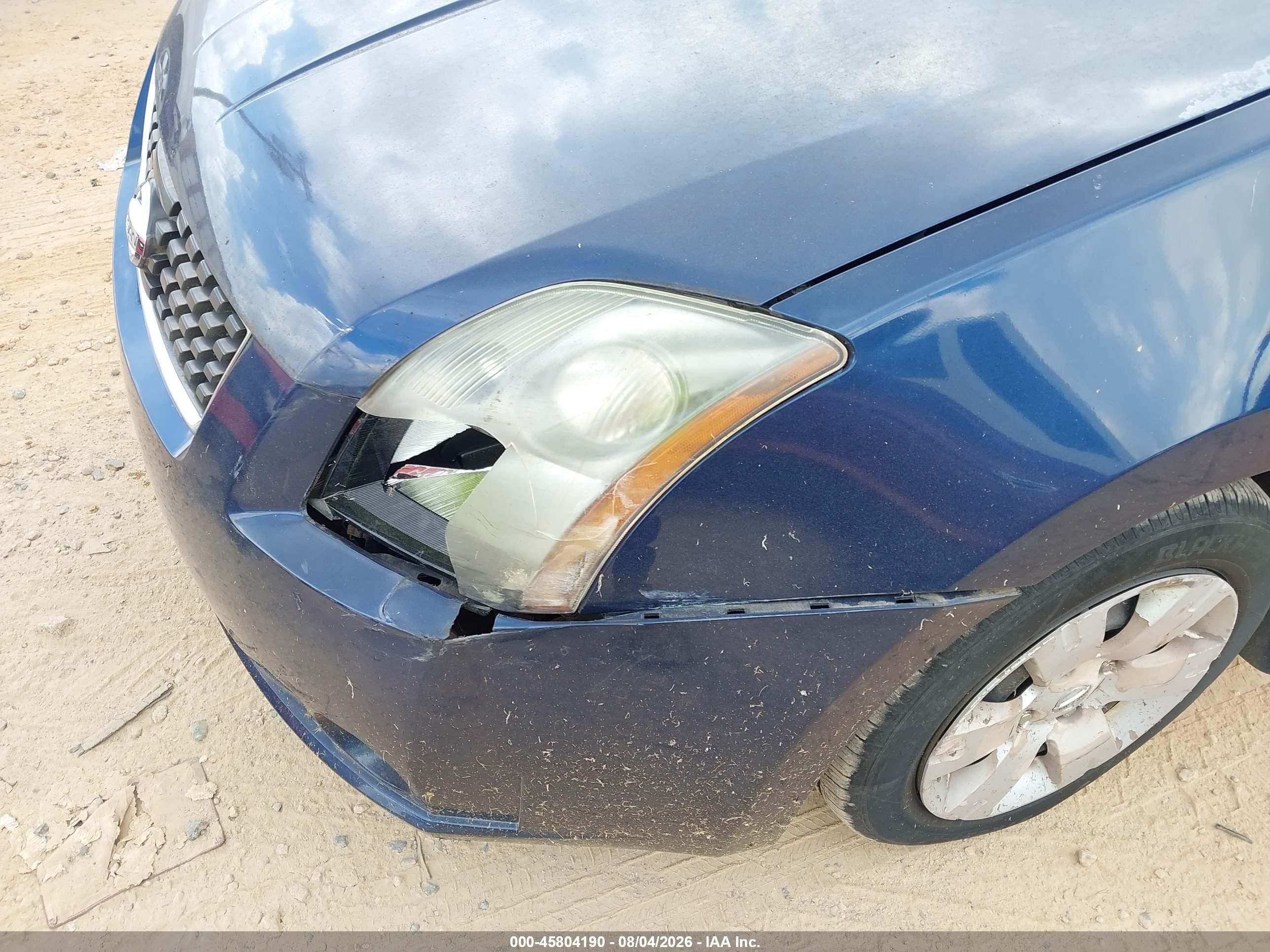 2009 Nissan Sentra 2.0 Dark Blue vin: 3N1AB61E99L647284