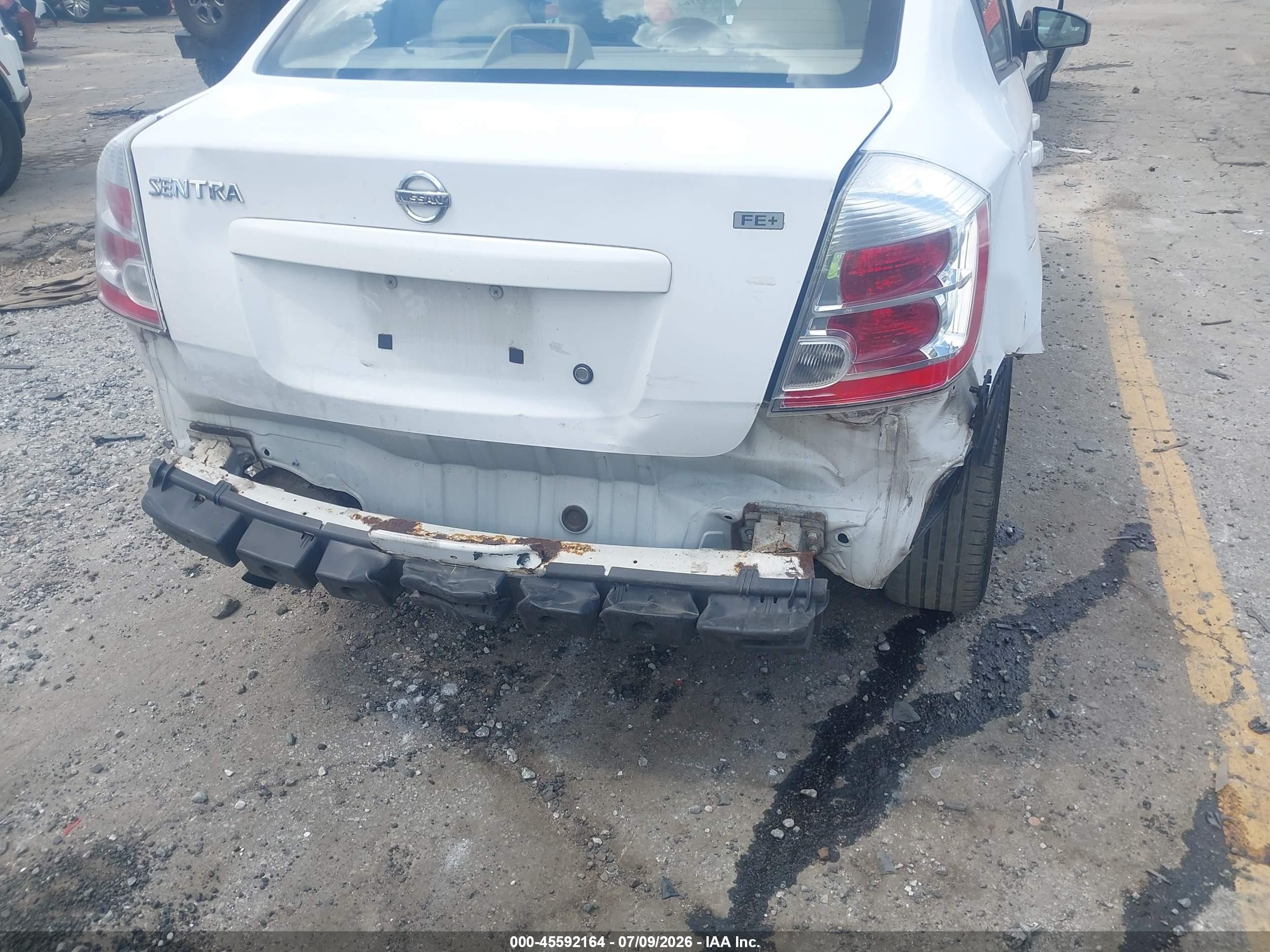 2009 Nissan Sentra 2.0 White vin: 3N1AB61E99L648550