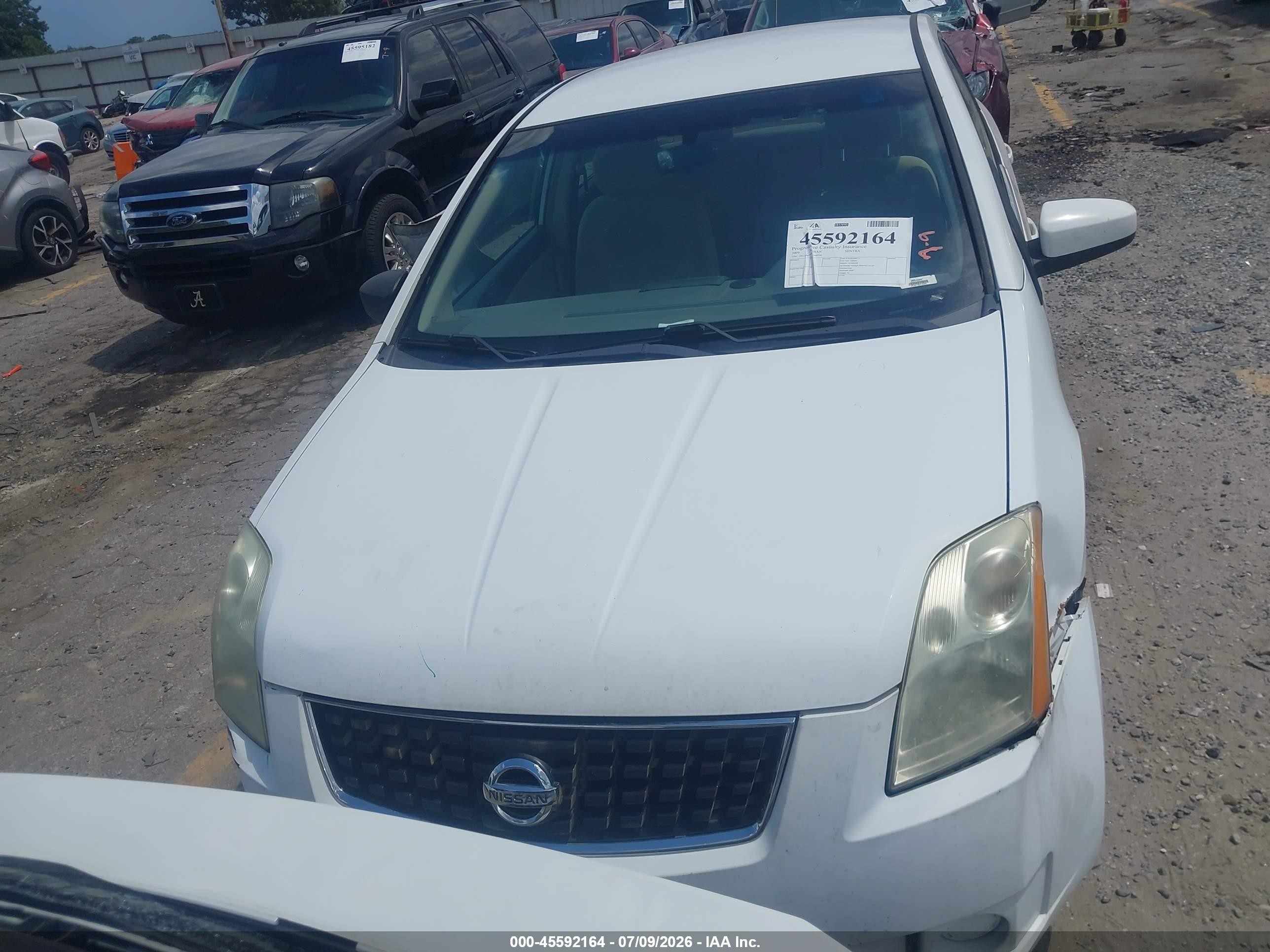 2009 Nissan Sentra 2.0 White vin: 3N1AB61E99L648550