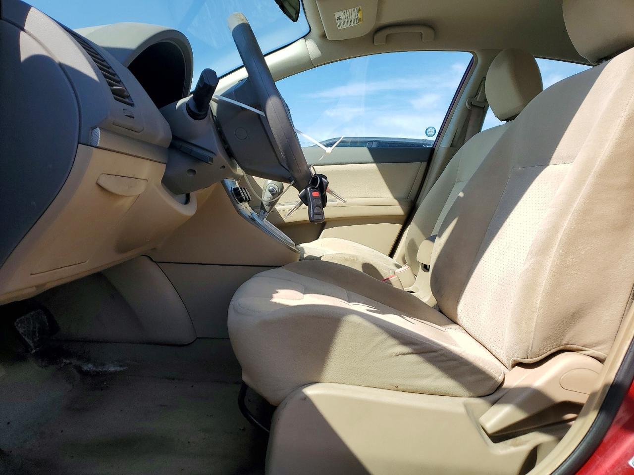 2009 Nissan Sentra 2.0 Красный vin: 3N1AB61E99L649763