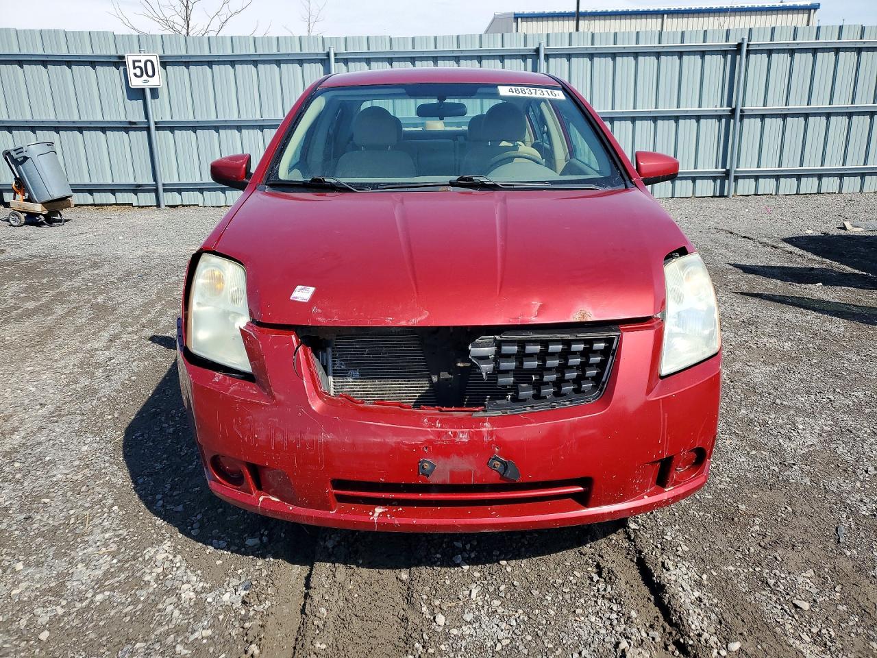 2009 Nissan Sentra 2.0 Красный vin: 3N1AB61E99L649763