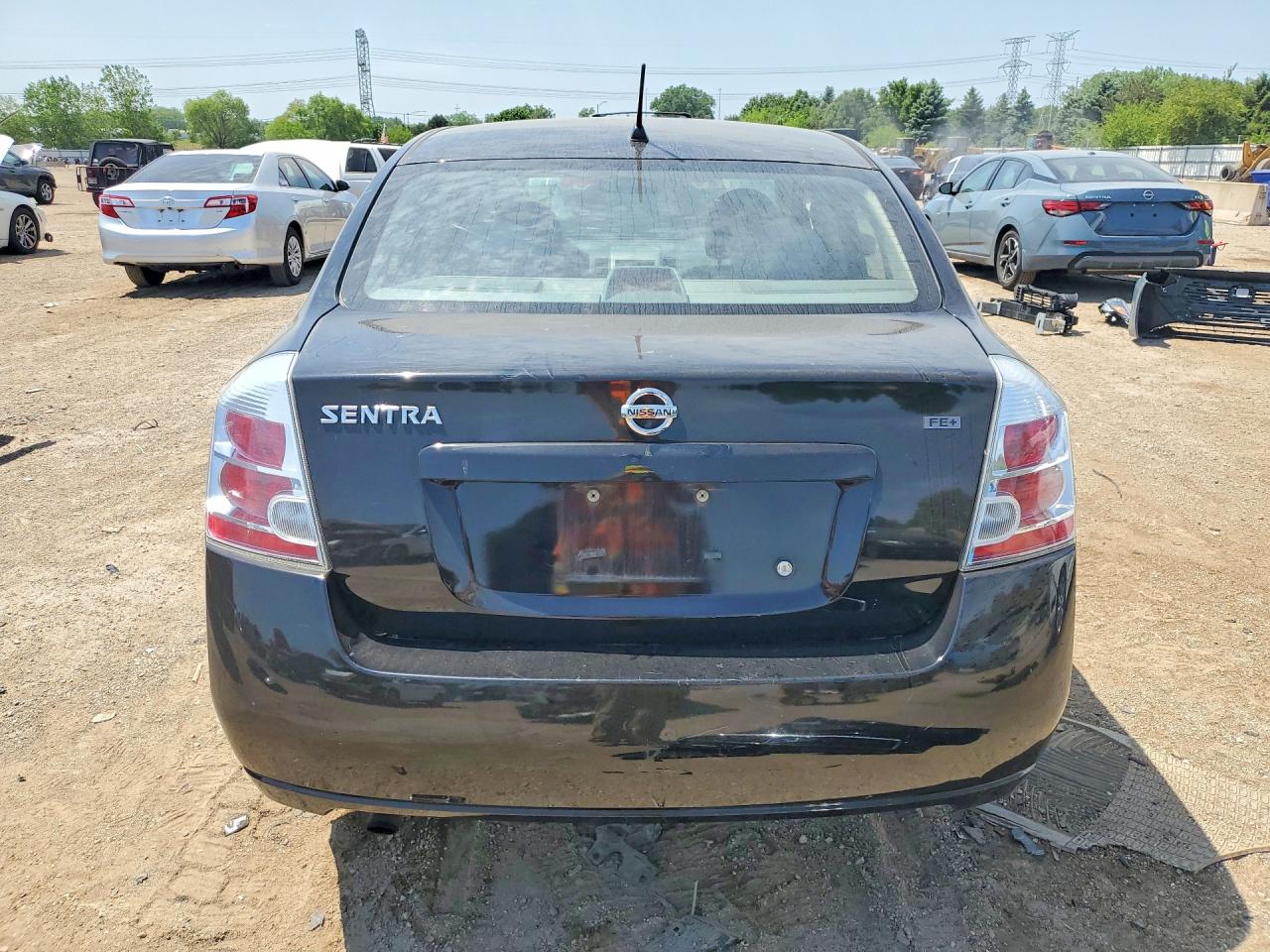2009 Nissan Sentra 2.0 Black vin: 3N1AB61E99L667437