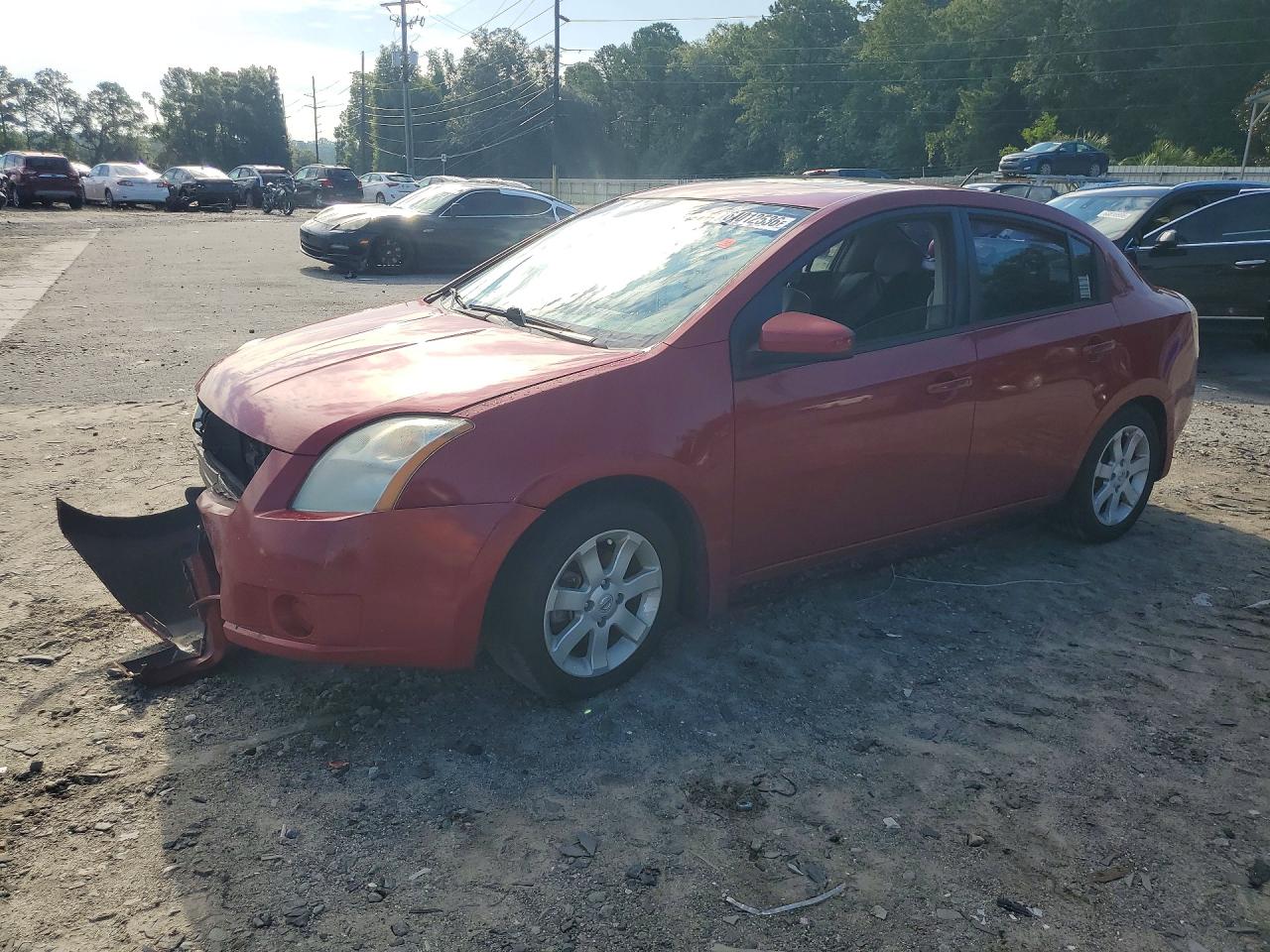 2009 Nissan Sentra 2.0 Red vin: 3N1AB61E99L672265