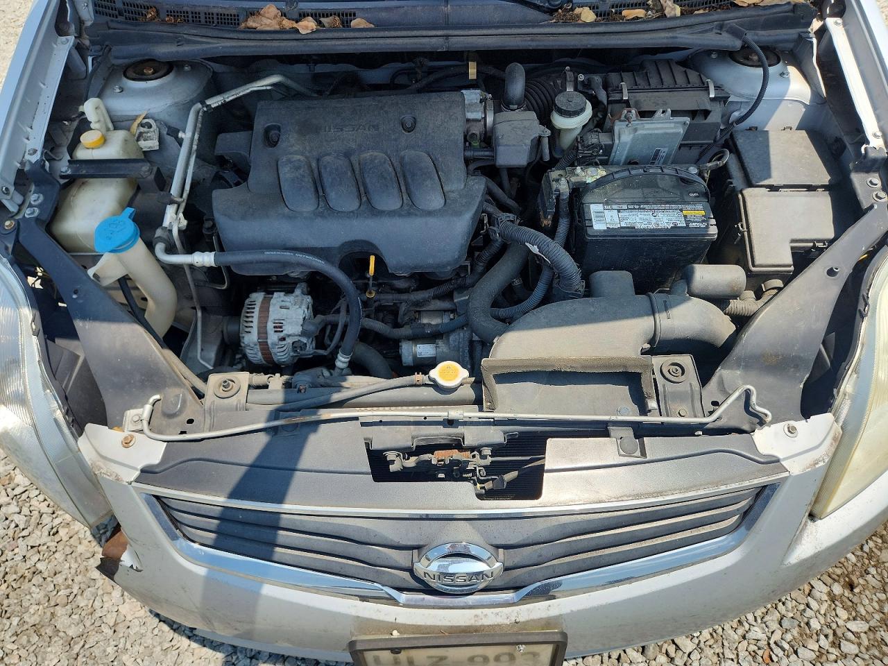 2009 Nissan Sentra 2.0 Серебряный vin: 3N1AB61E99L684965
