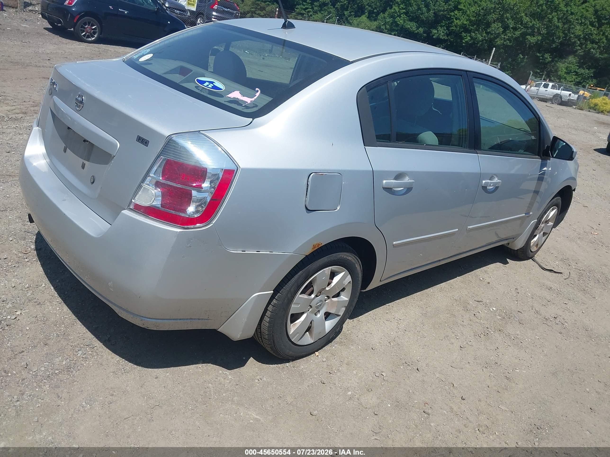 2009 Nissan Sentra 2.0 Silver vin: 3N1AB61E99L695223