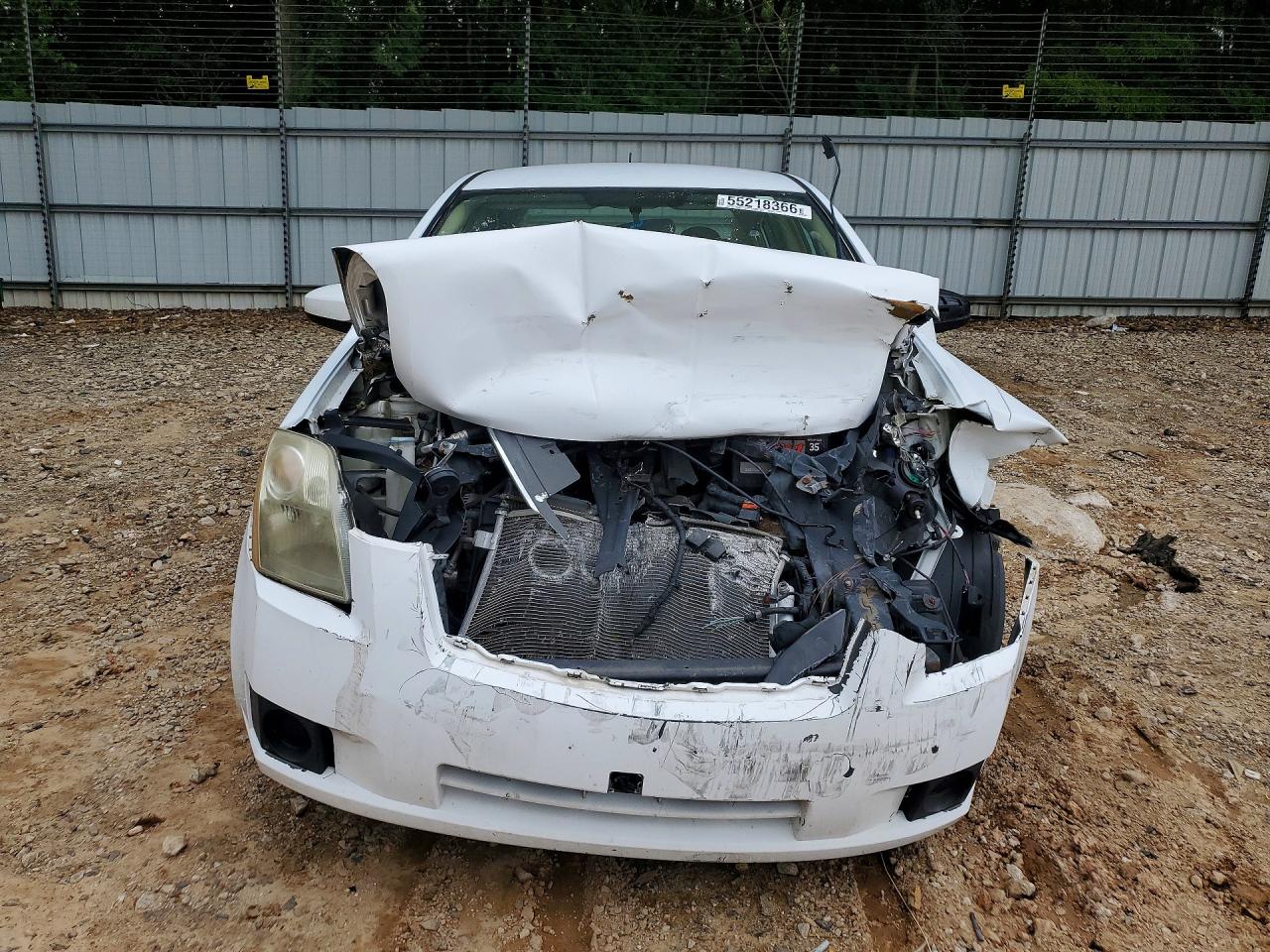 2007 Nissan Sentra 2.0 White vin: 3N1AB61EX7L608748