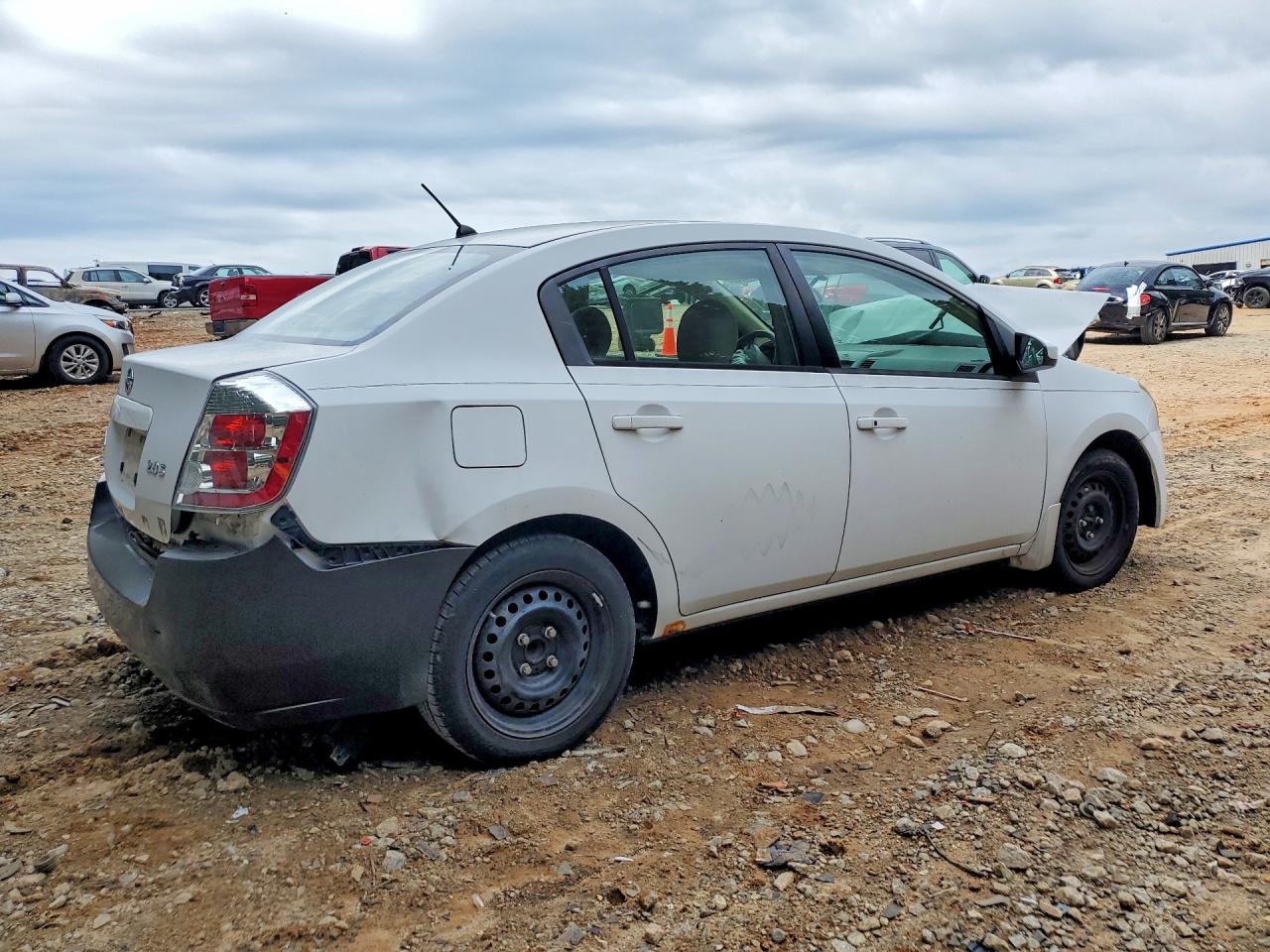 2007 Nissan Sentra 2.0 White vin: 3N1AB61EX7L608748