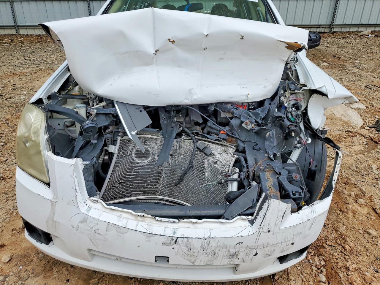 2007 Nissan Sentra 2.0 White vin: 3N1AB61EX7L608748