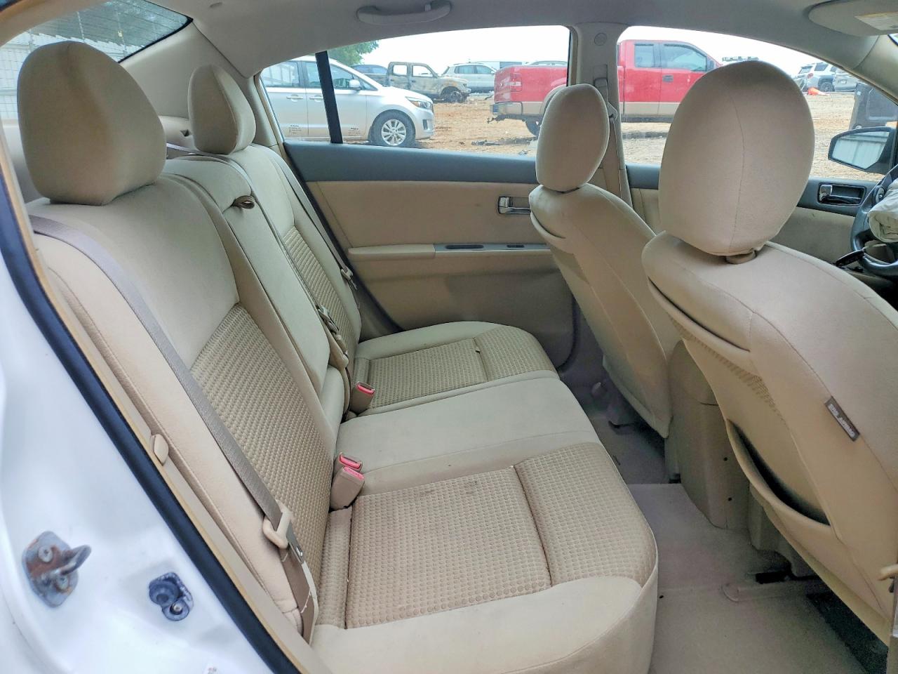 2007 Nissan Sentra 2.0 White vin: 3N1AB61EX7L608748