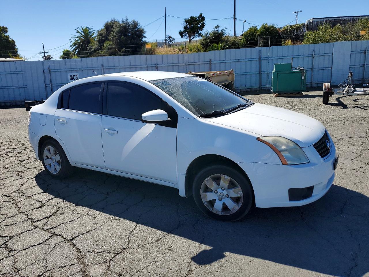 2007 Nissan Sentra 2.0 White vin: 3N1AB61EX7L634573